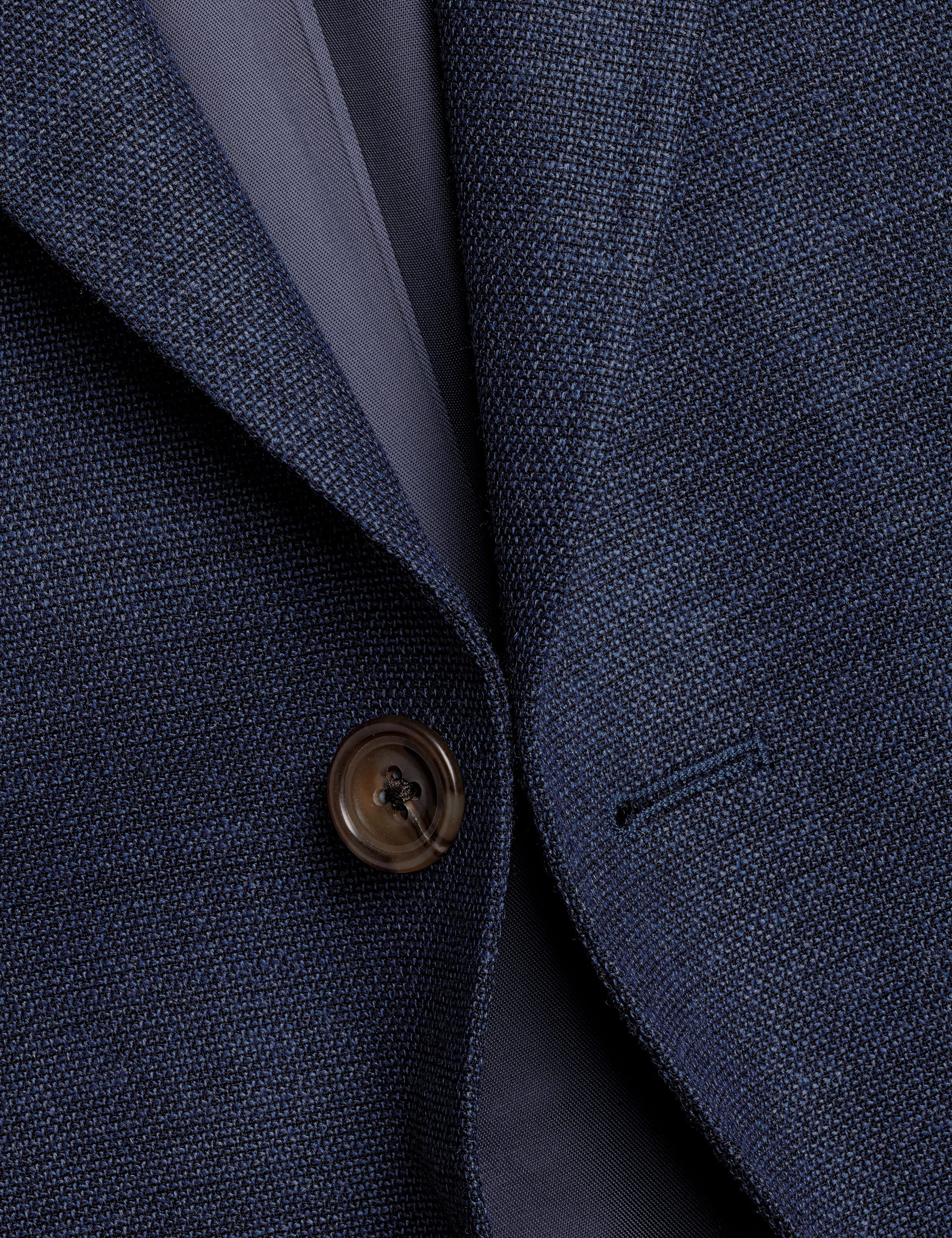 Slim Fit Wool Rich Stretch Suit Jacket thumbnail 3