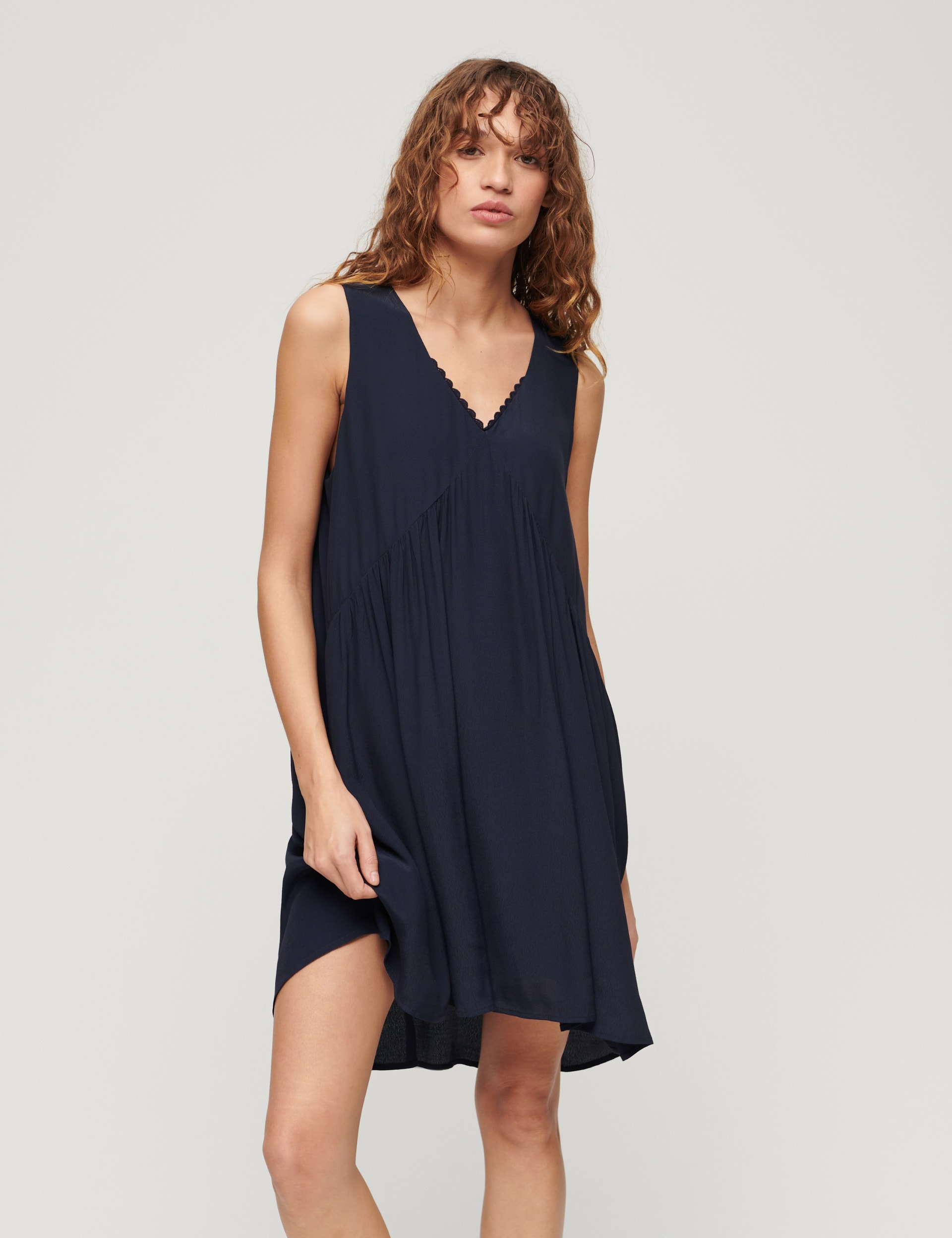 V-Neck Mini Tea Dress | Superdry | M&S 