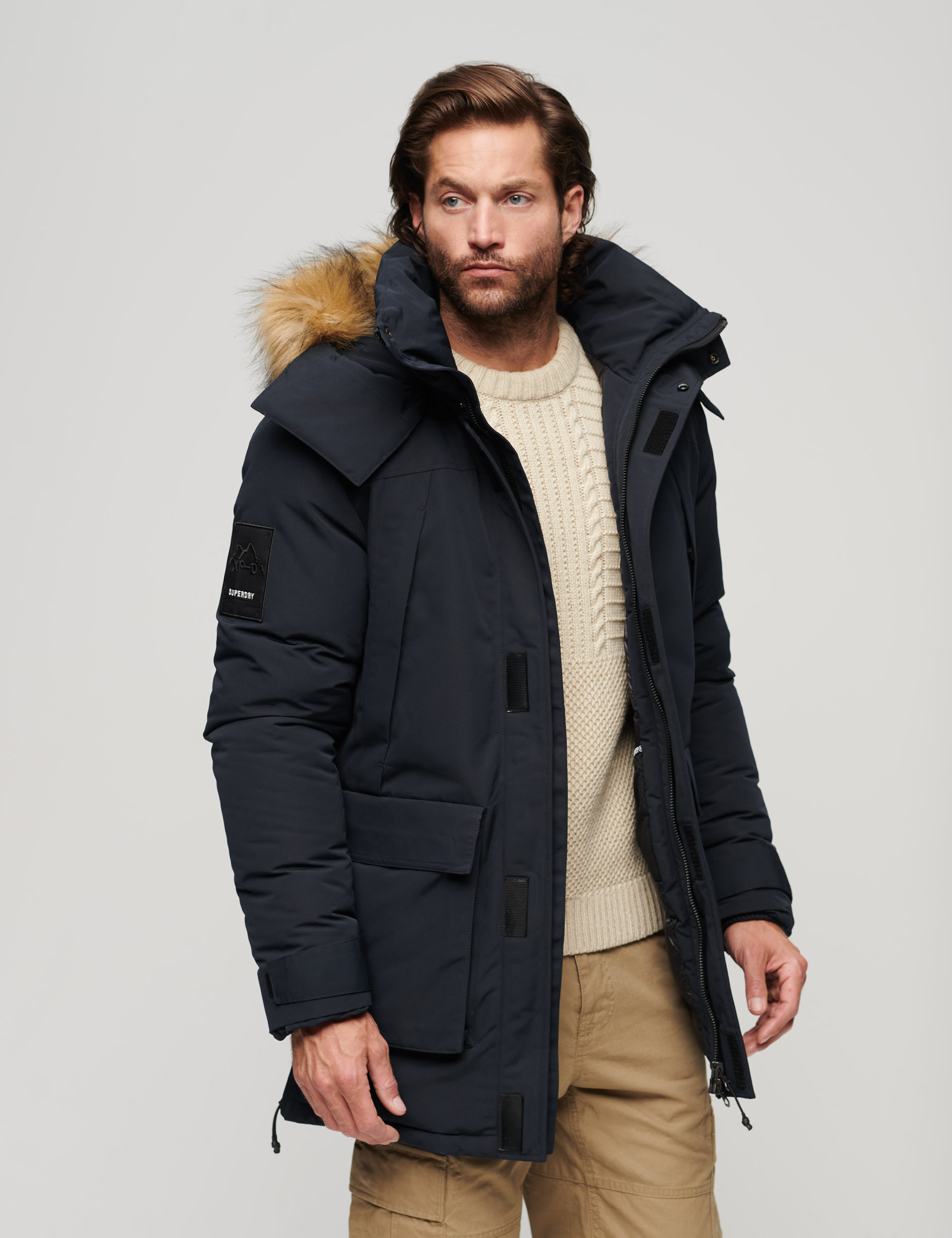 Hooded Parka Jacket Superdry M S