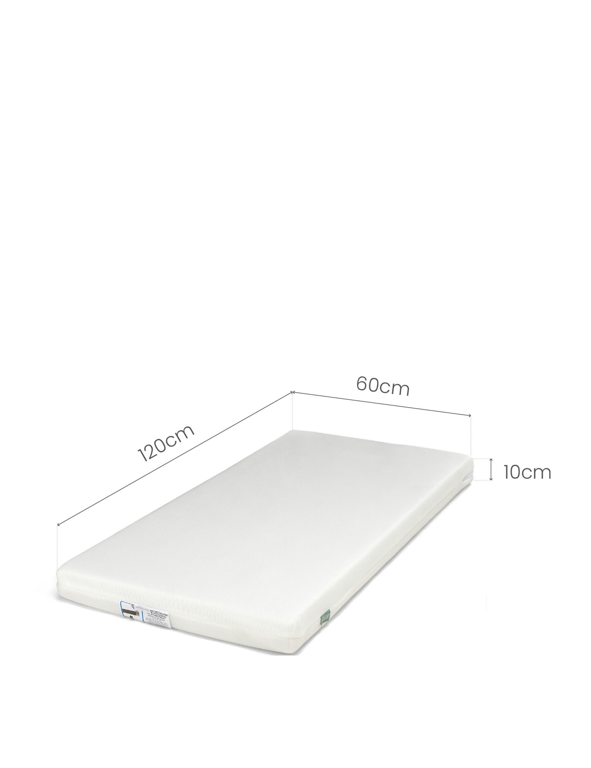 Misael cot bed with mattress clearance