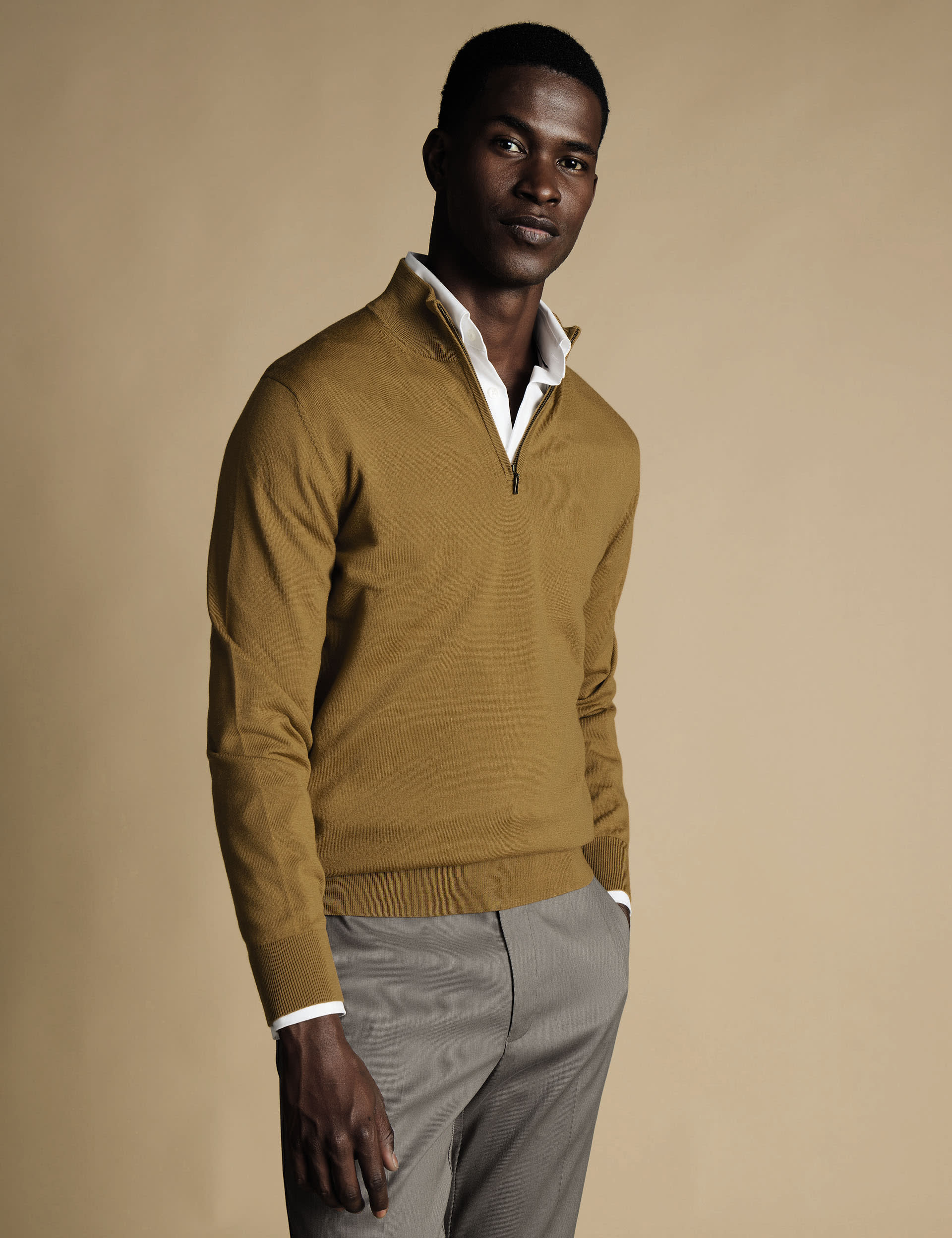 Charles tyrwhitt half zip store