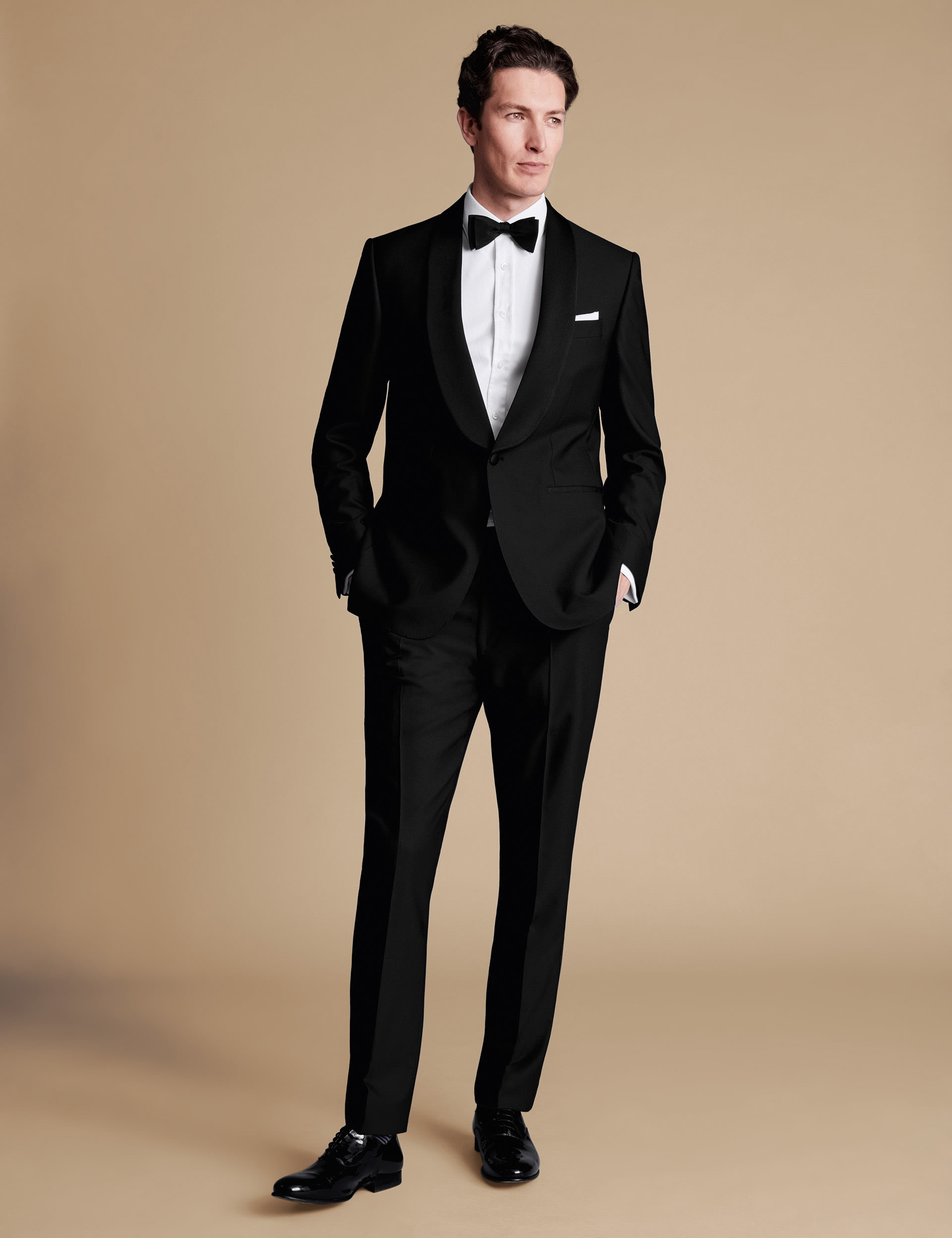 Slim Fit Pure Wool Tuxedo Jacket thumbnail 6