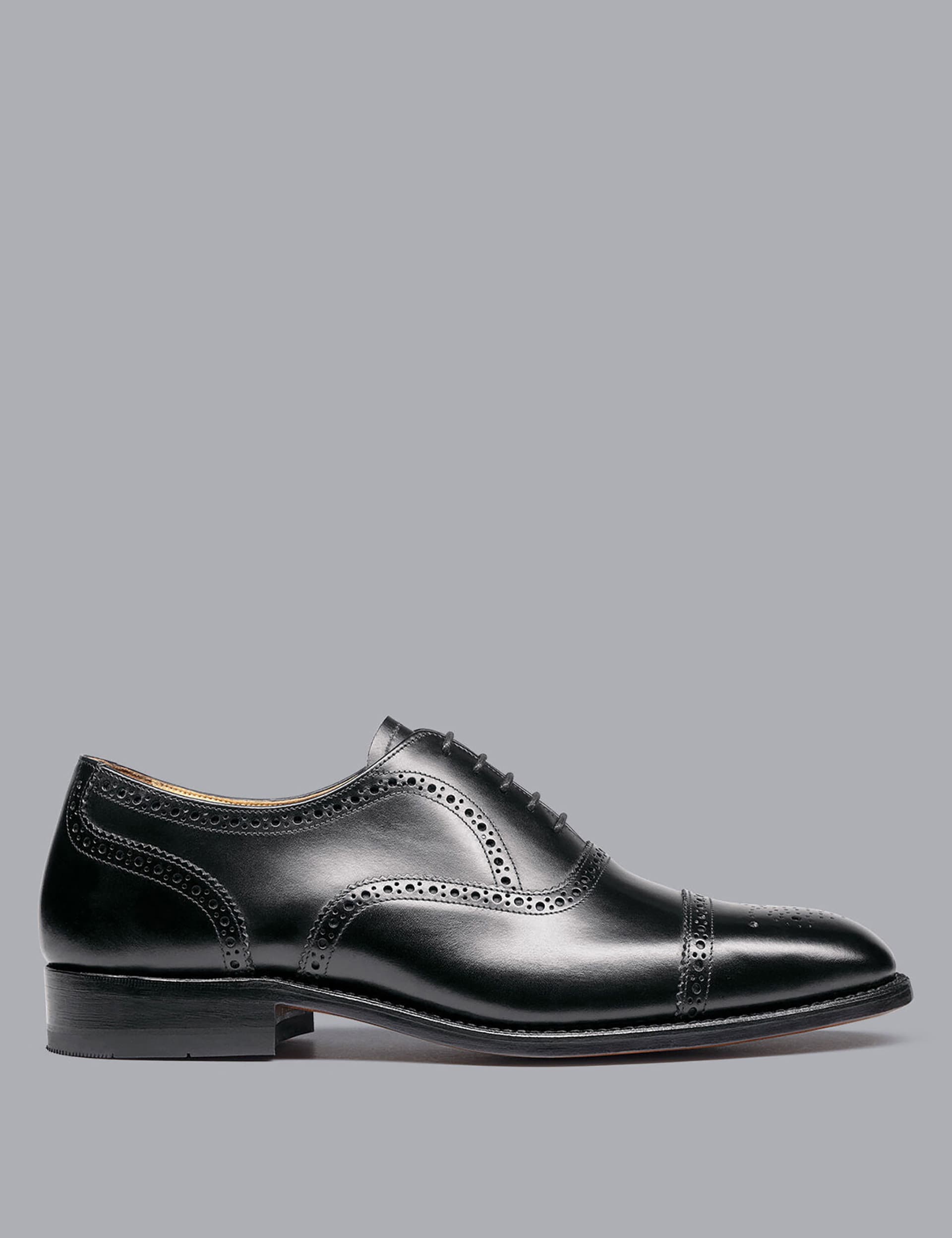 Leather Oxford Shoes Charles Tyrwhitt M S