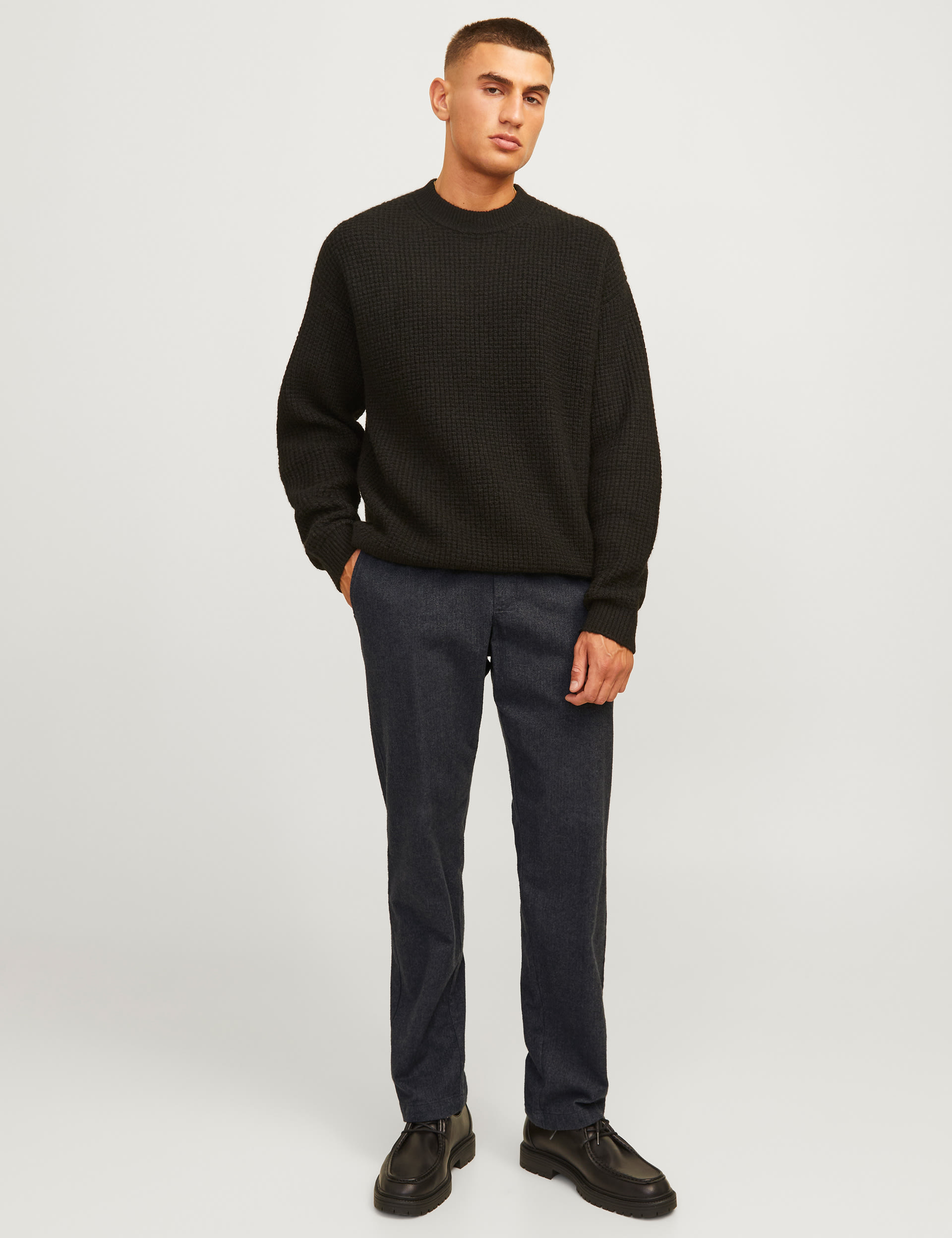 Regular Fit Pure Cotton Trousers | JACK & JONES | M&S