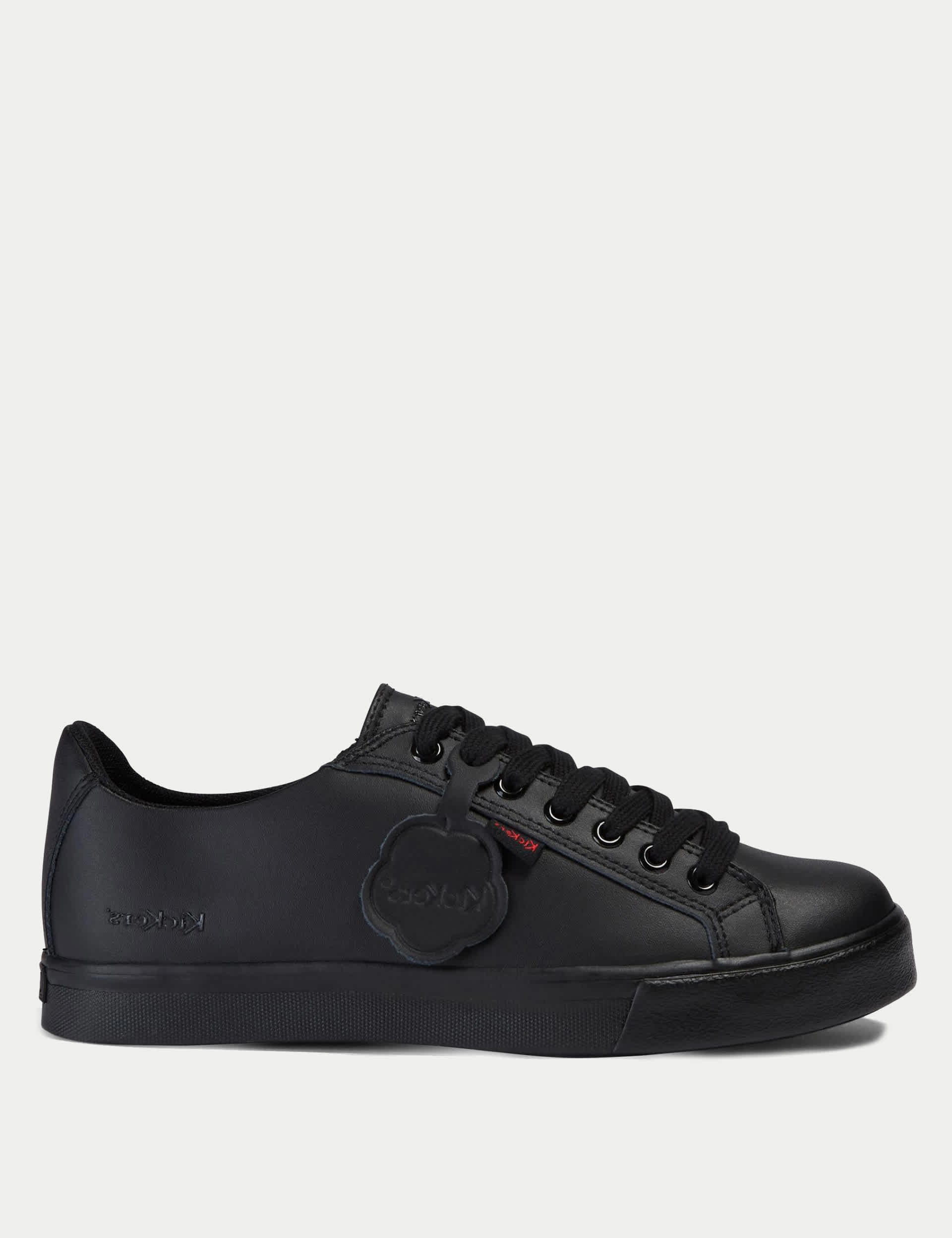 Kids' Leather Lace School Shoes