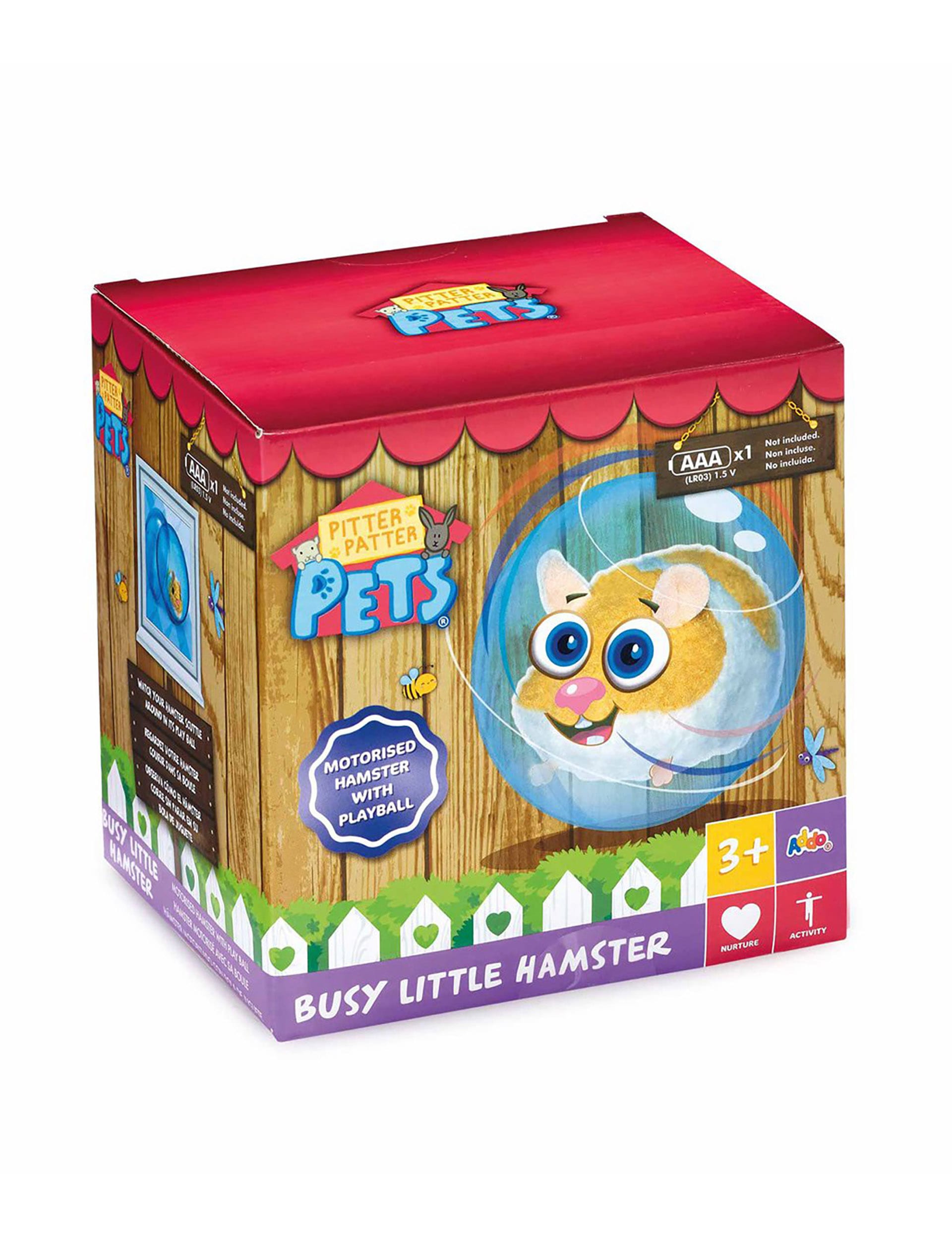 Busy Little Hamster Toy 3 Yrs Pitter Patter Pets M S