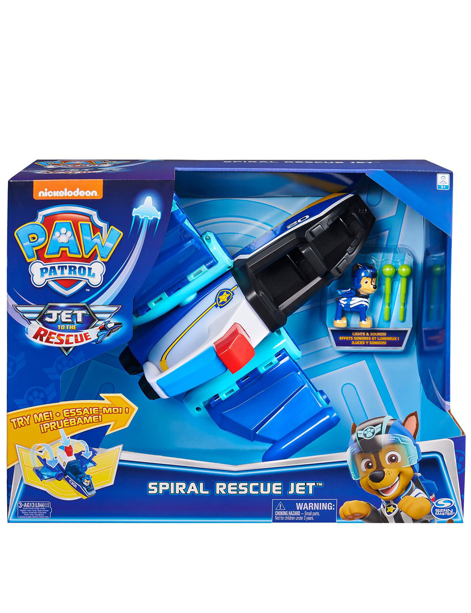 Jet To The Rescue Spiral Rescue Jet 3 Yrs Paw Patrol M S