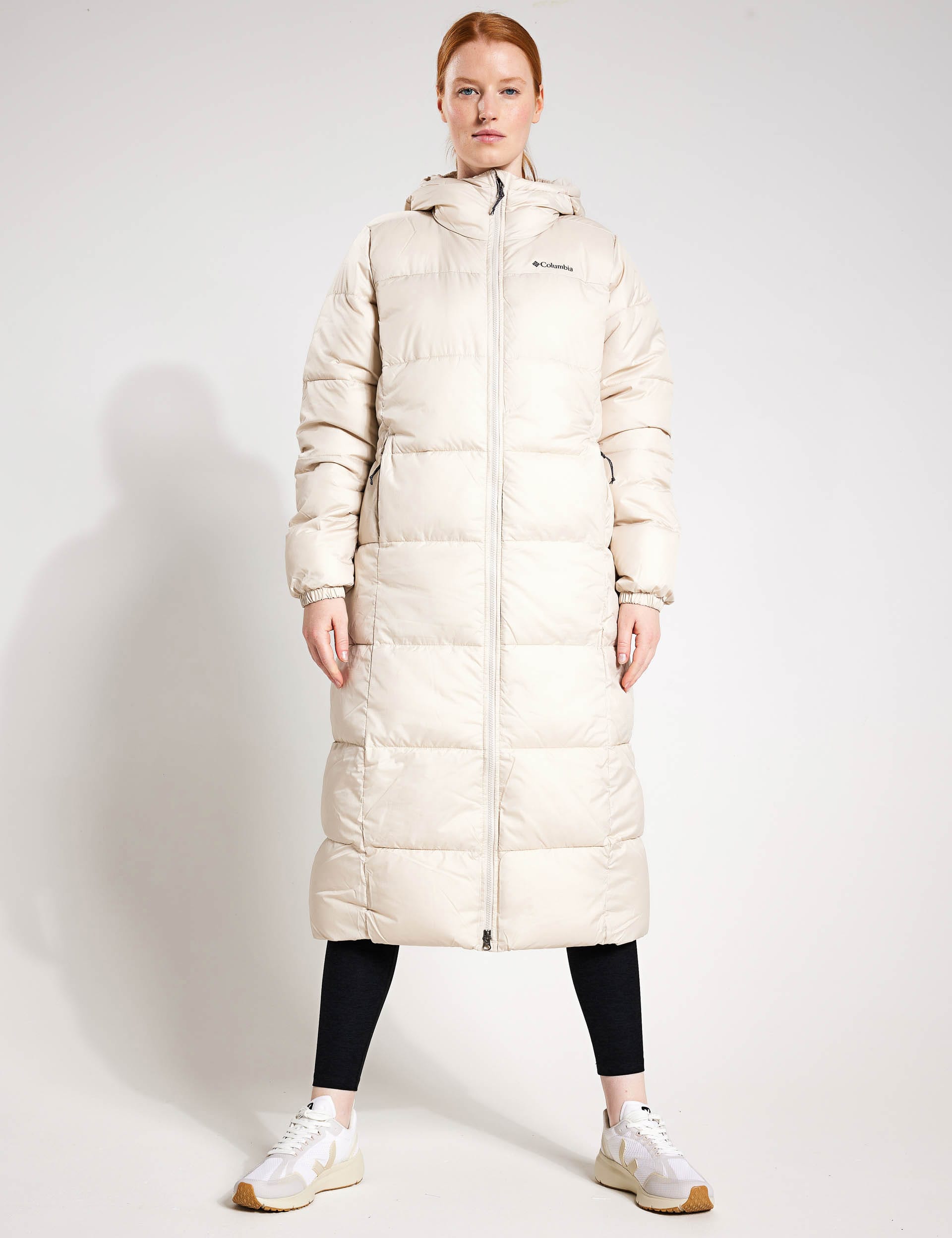 Columbia shops womens long puffer jacket