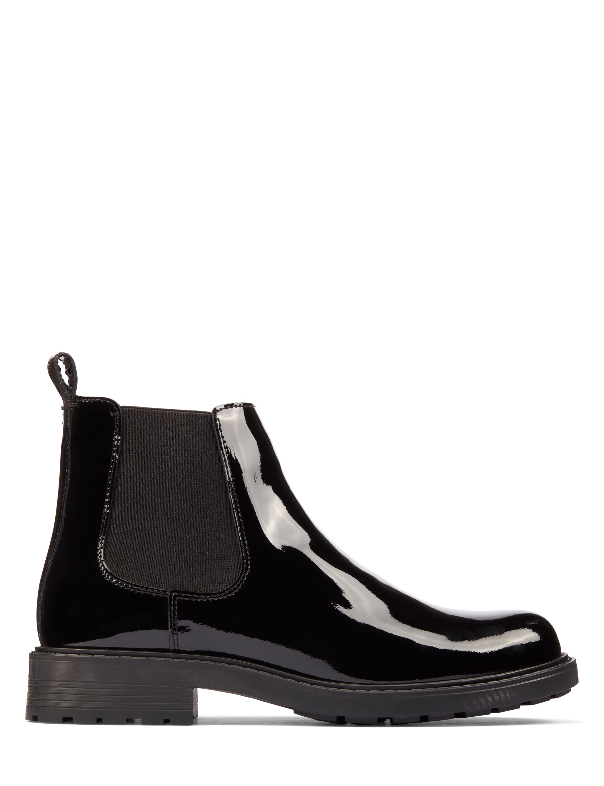 Black chelsea boots womens wide fit hotsell