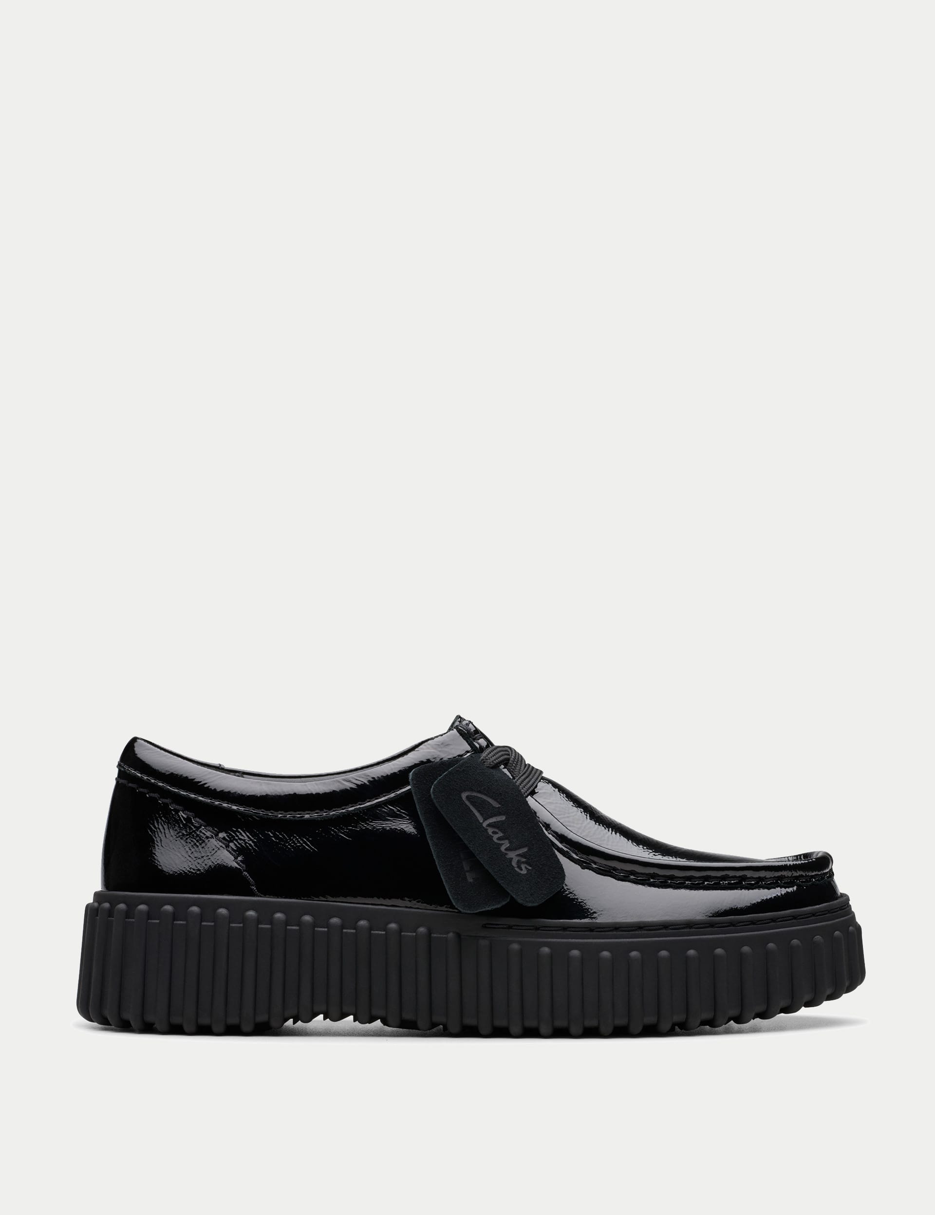 Leather Flatform Loafer Shoes Clarks M S