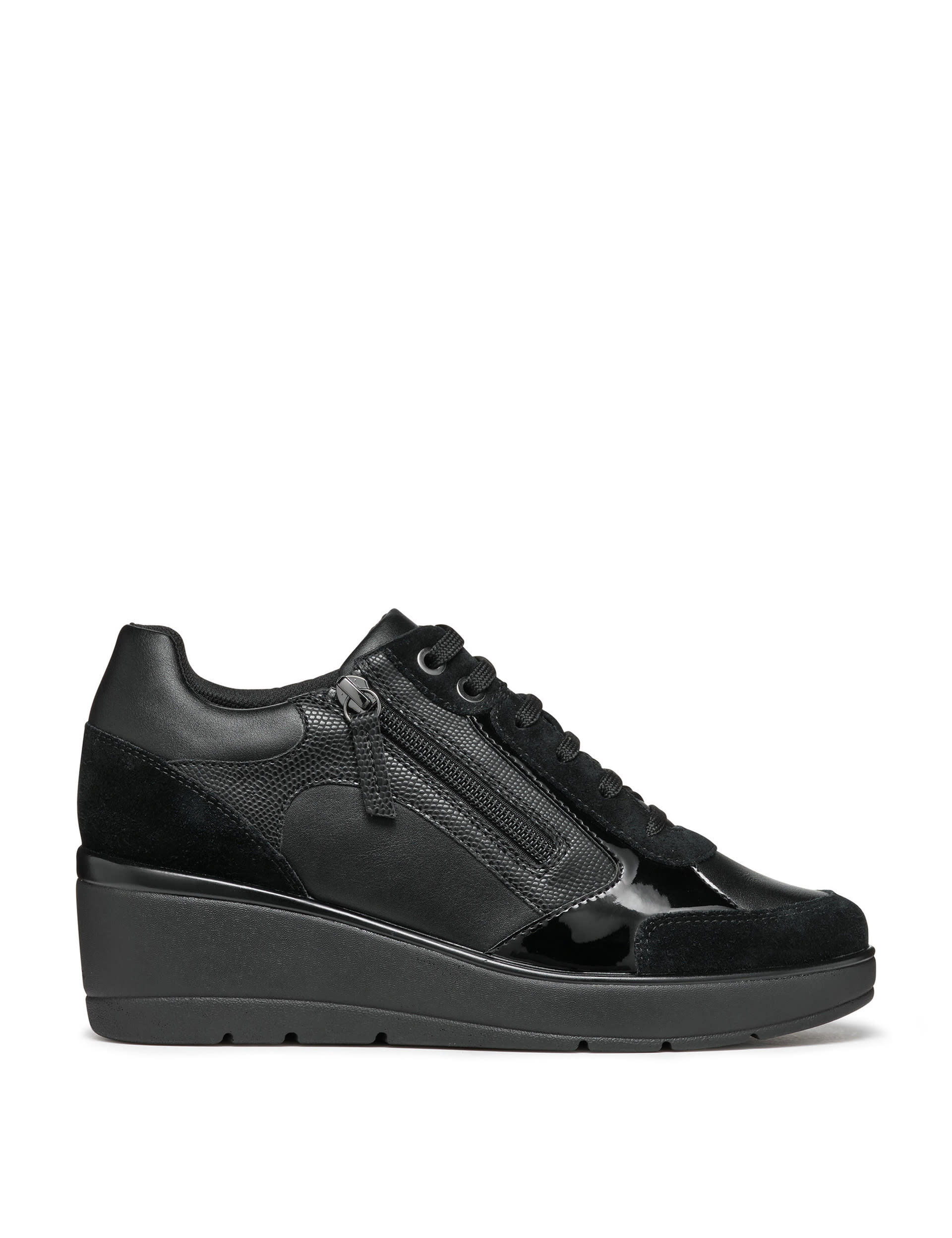 Geox heeled trainers best sale