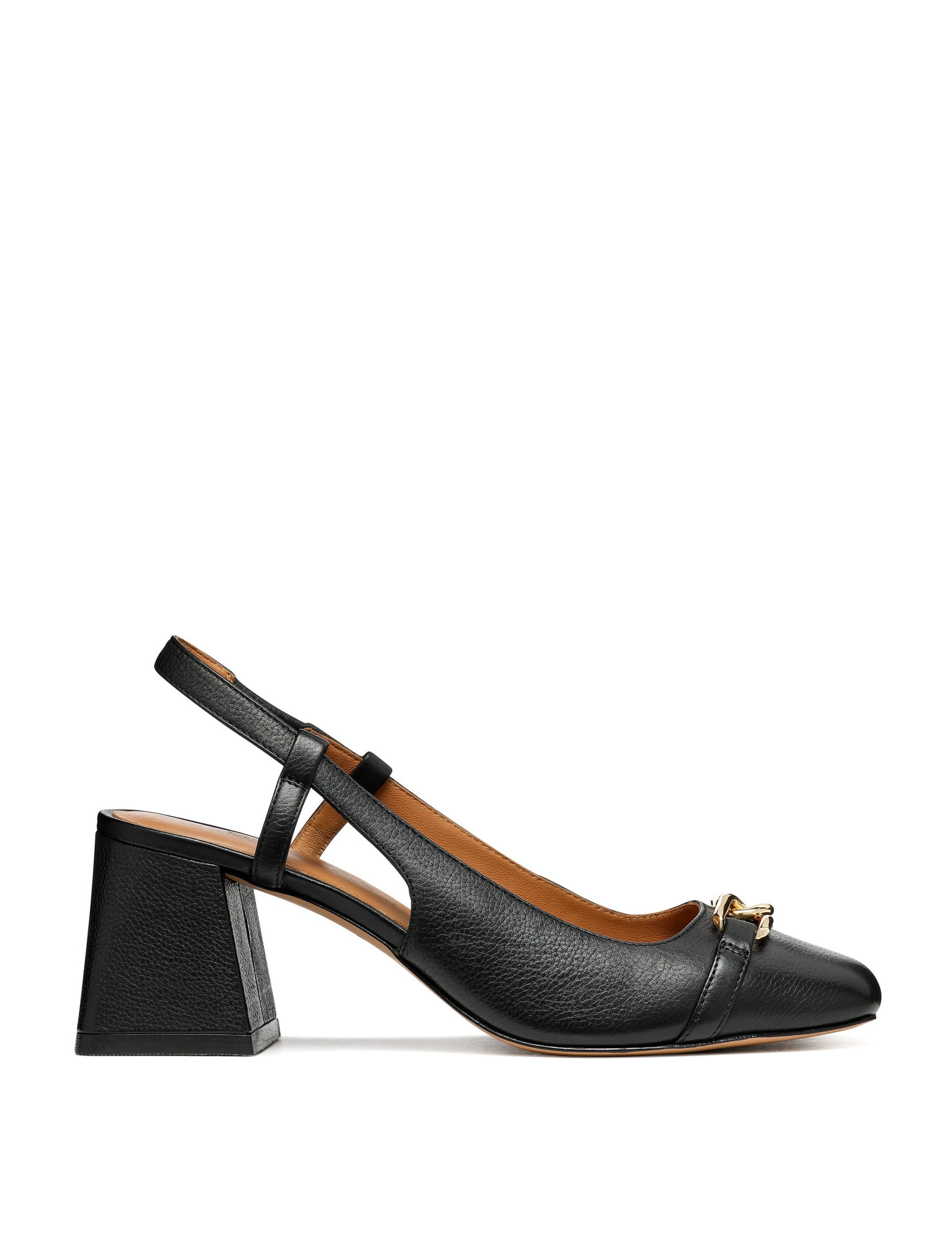 Color block slingback shoes hotsell