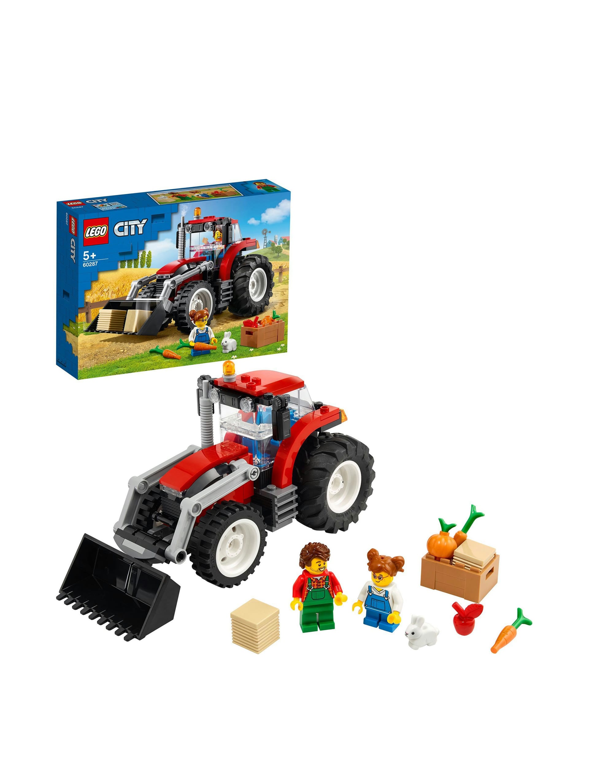 LEGO City Tractor 60287 5 Yrs Lego M S
