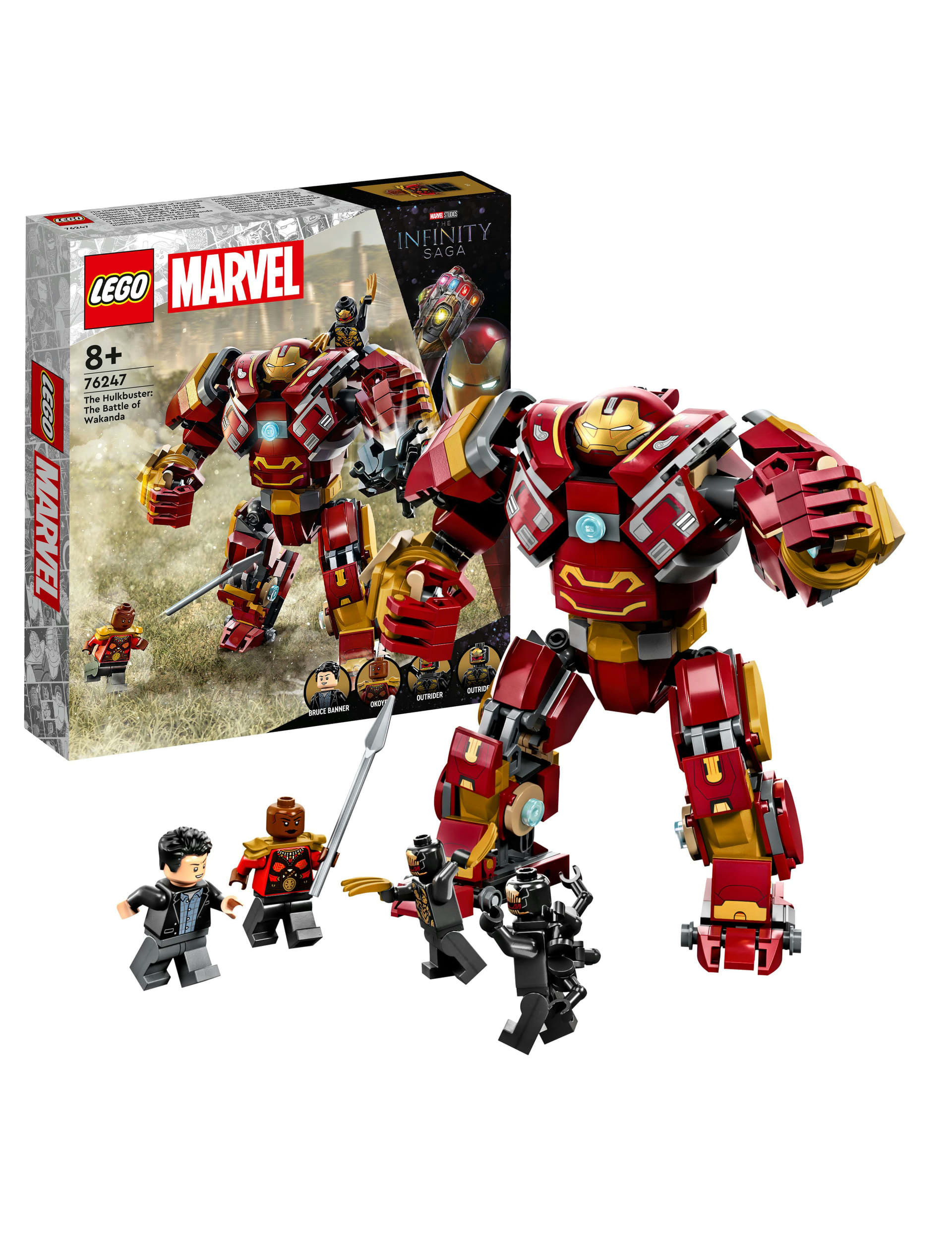 LEGO Marvel The Hulkbuster The Battle of Wakanda 76247 8 Yrs Lego M S