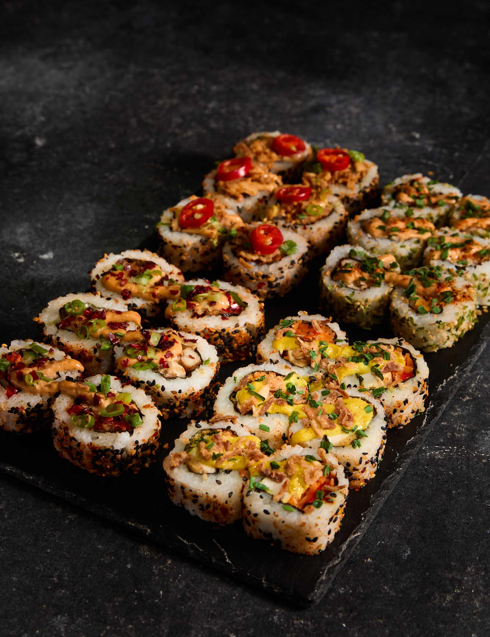Dragon Roll Sushi Platter (24 Pieces)