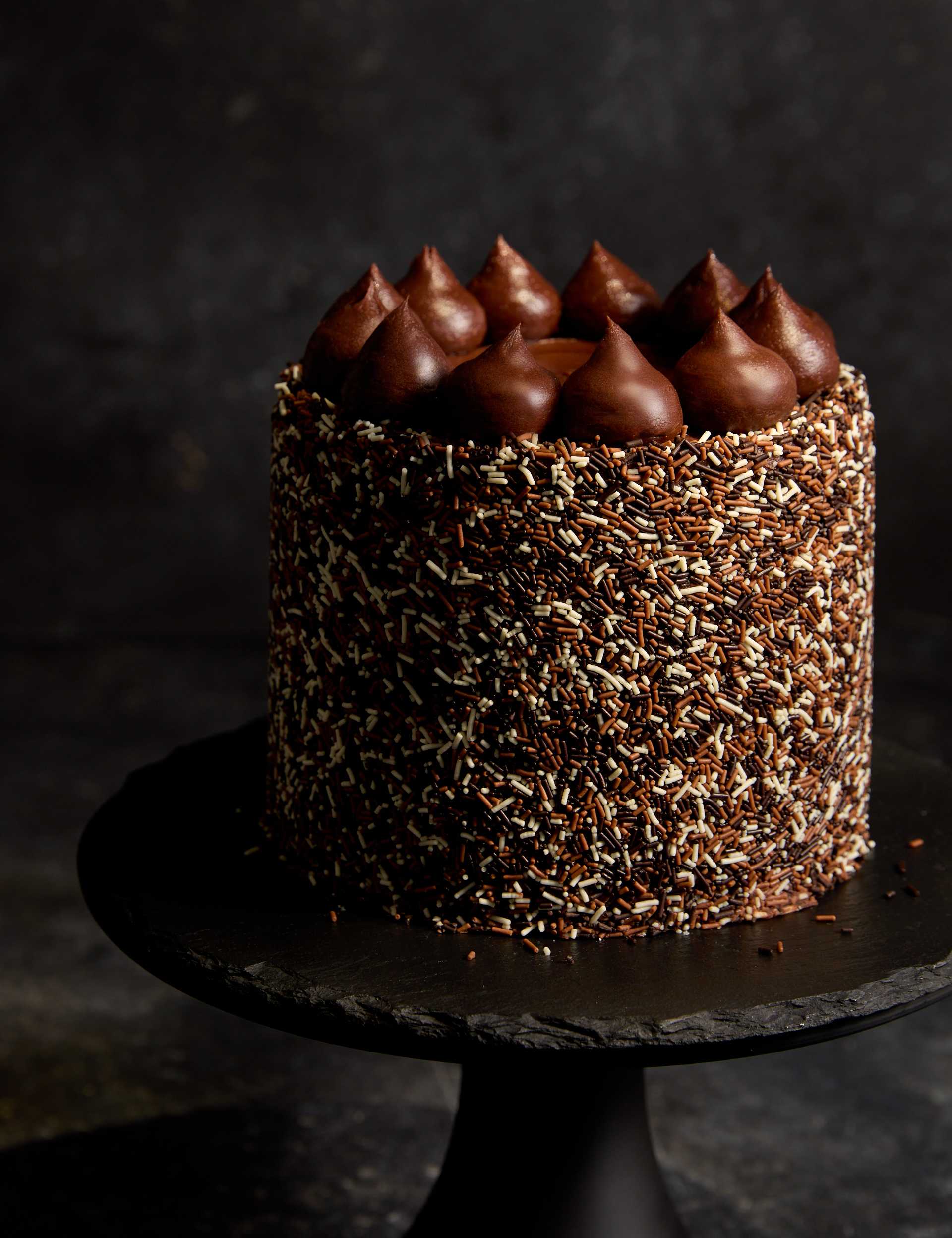 Milk Dark & White Chocolate Layers Cake (Serves 12)