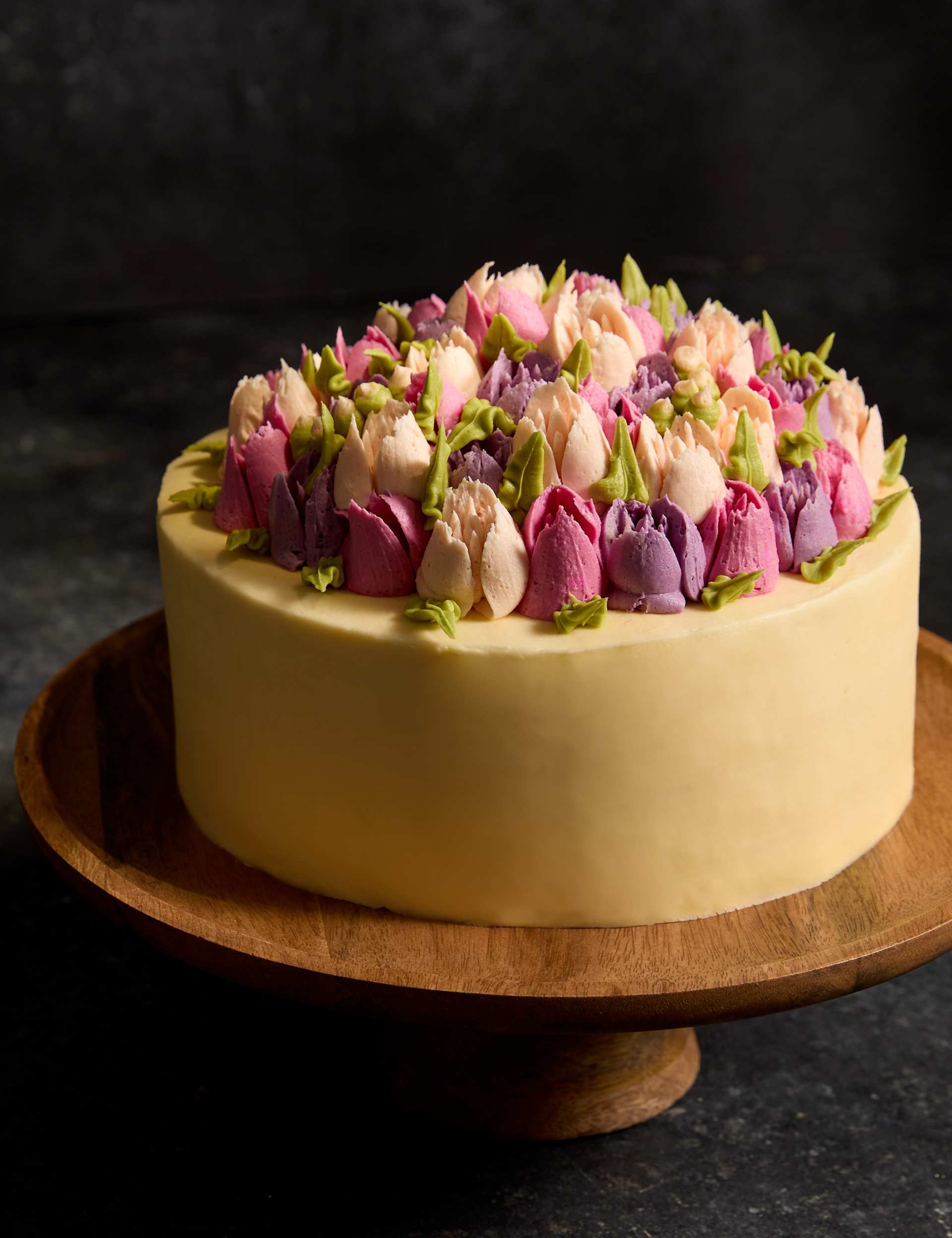 Flower Festival Tulip Cake (Serves 24)