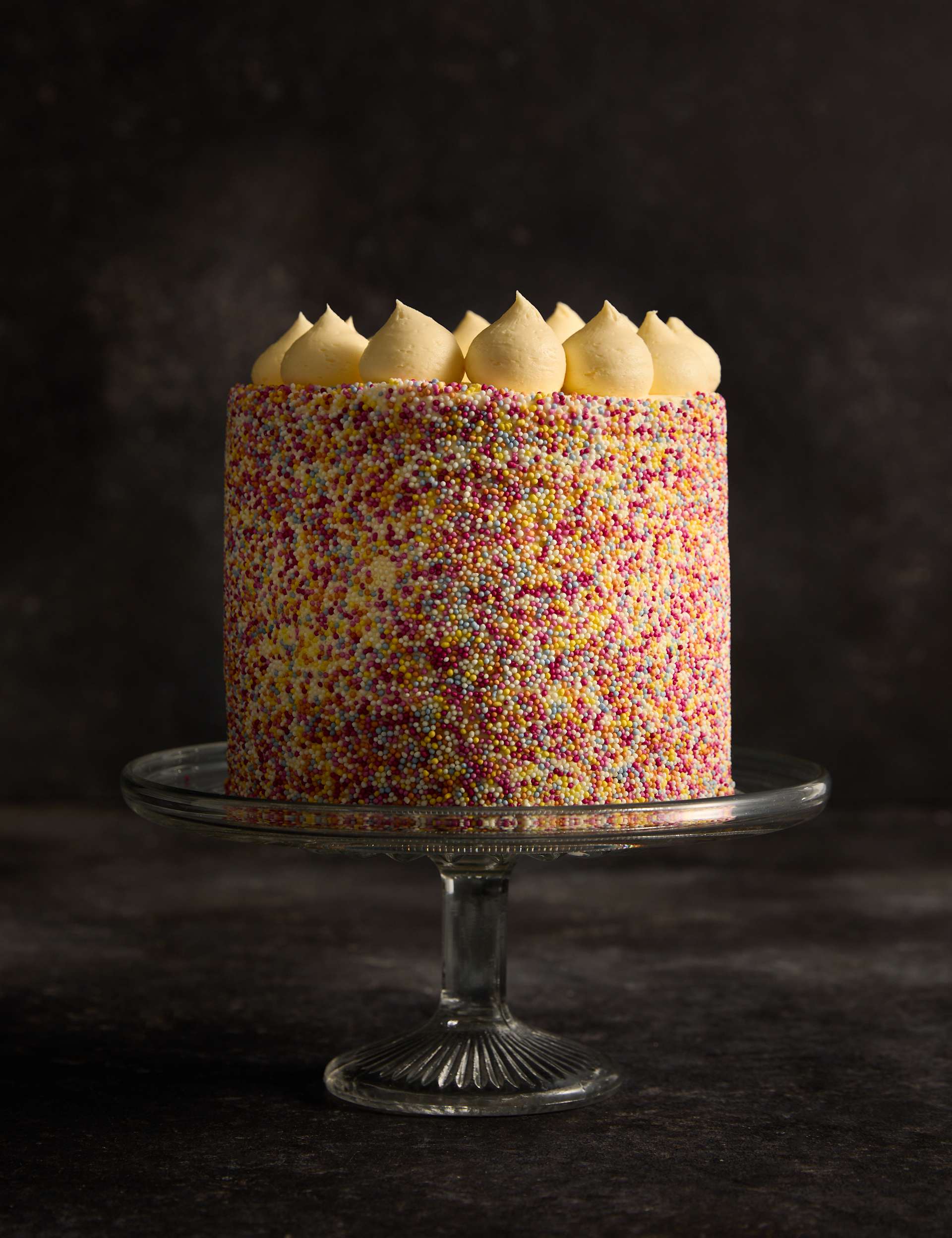 Rainbow Cake (Serves 12)
