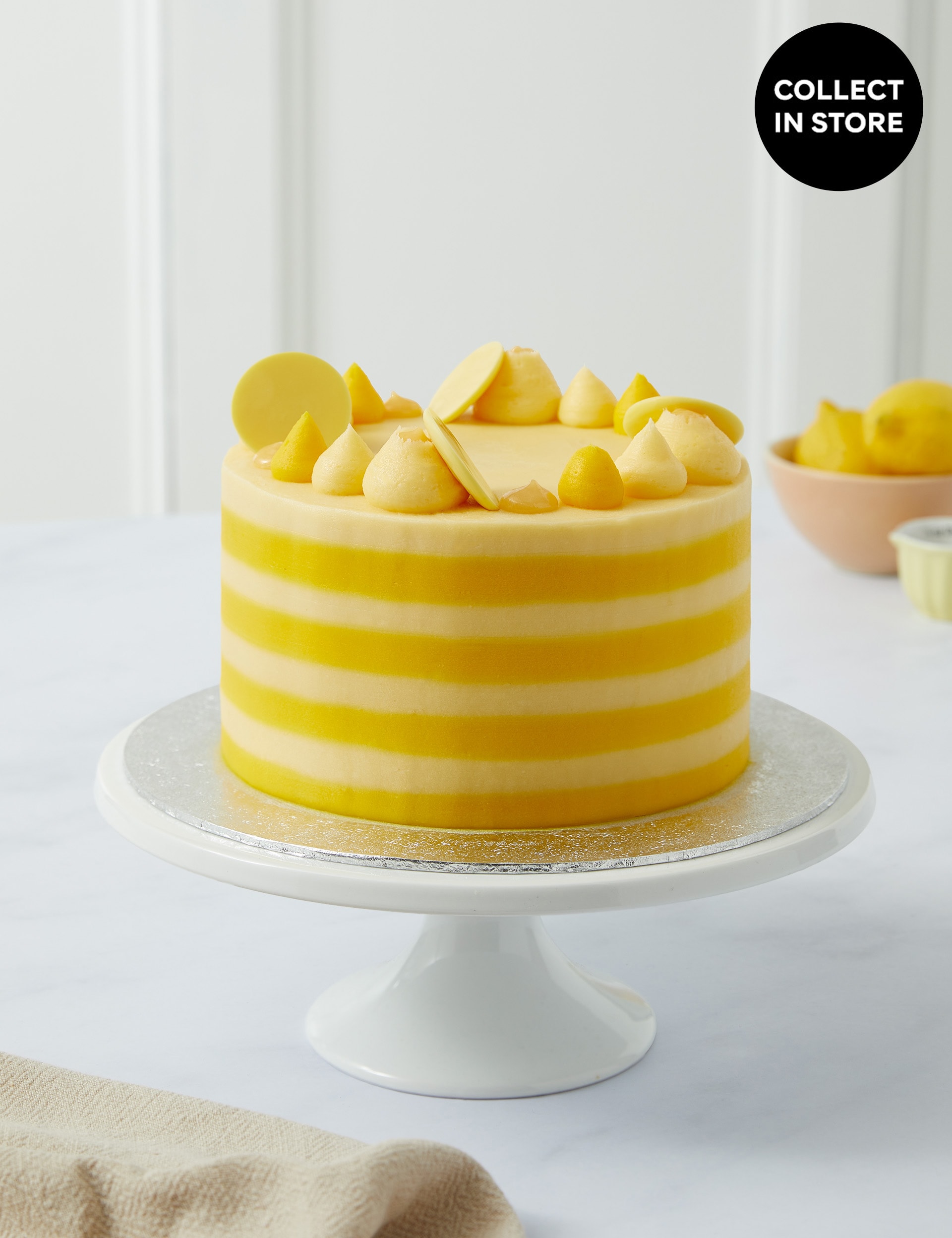 Luscious Lemon Cake - Serves 16 | M&S