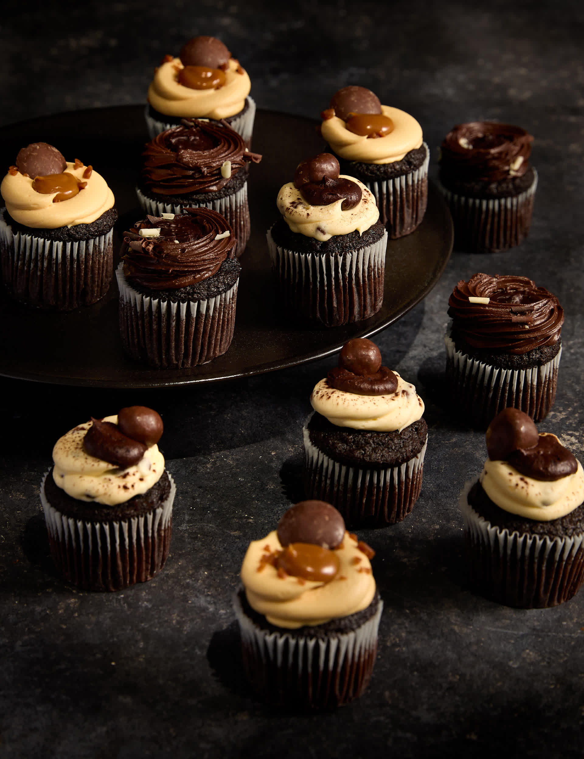 Completely Choctastic Cupcake Selection (Serves 12)