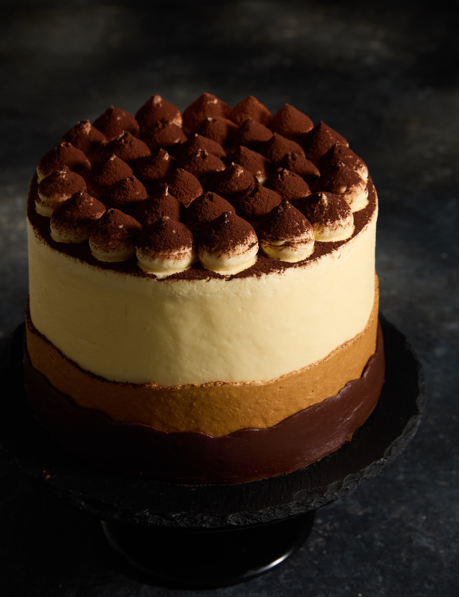 Layered Tiramisu Cake (Serves 28)