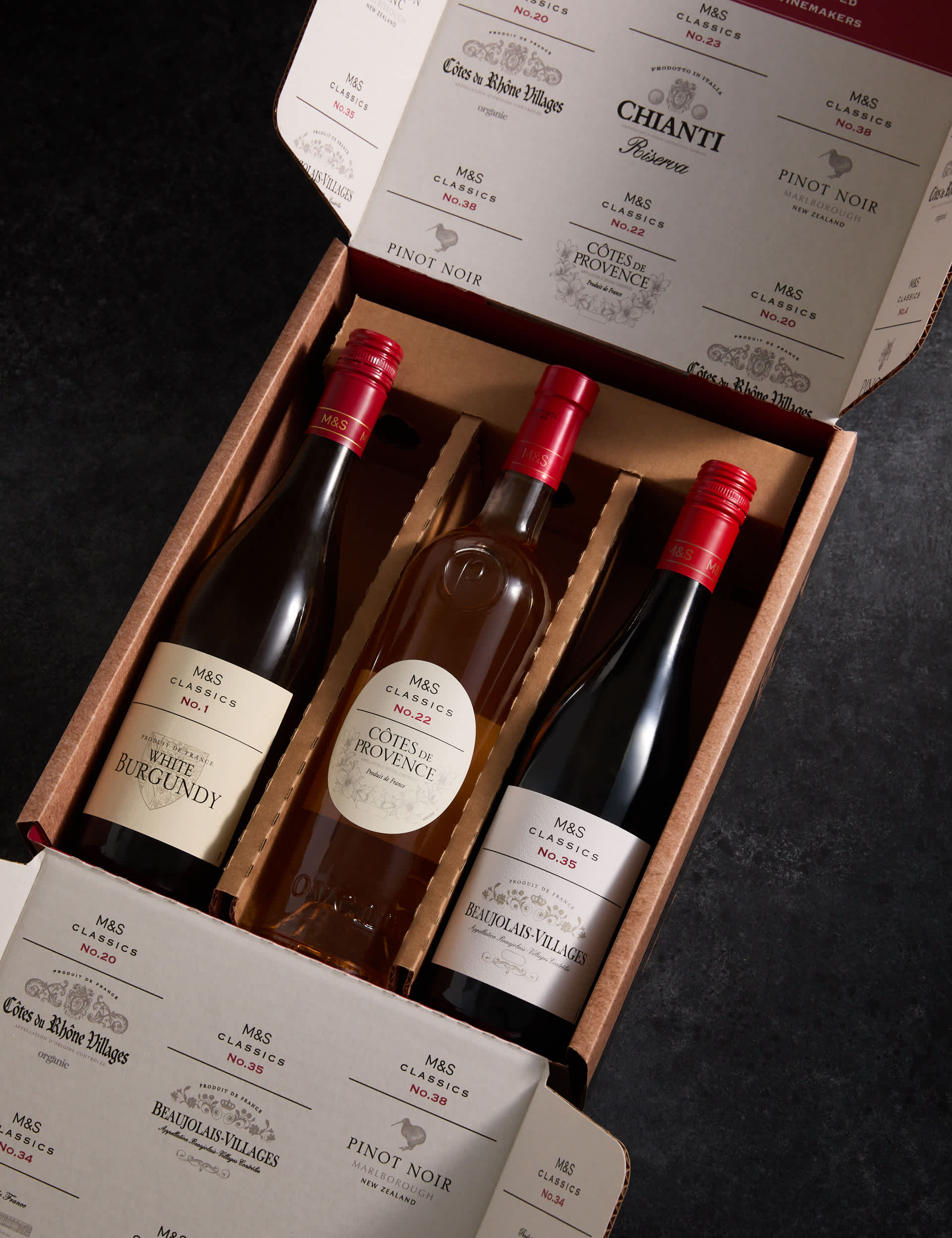 Classics French Wine Trio Gift