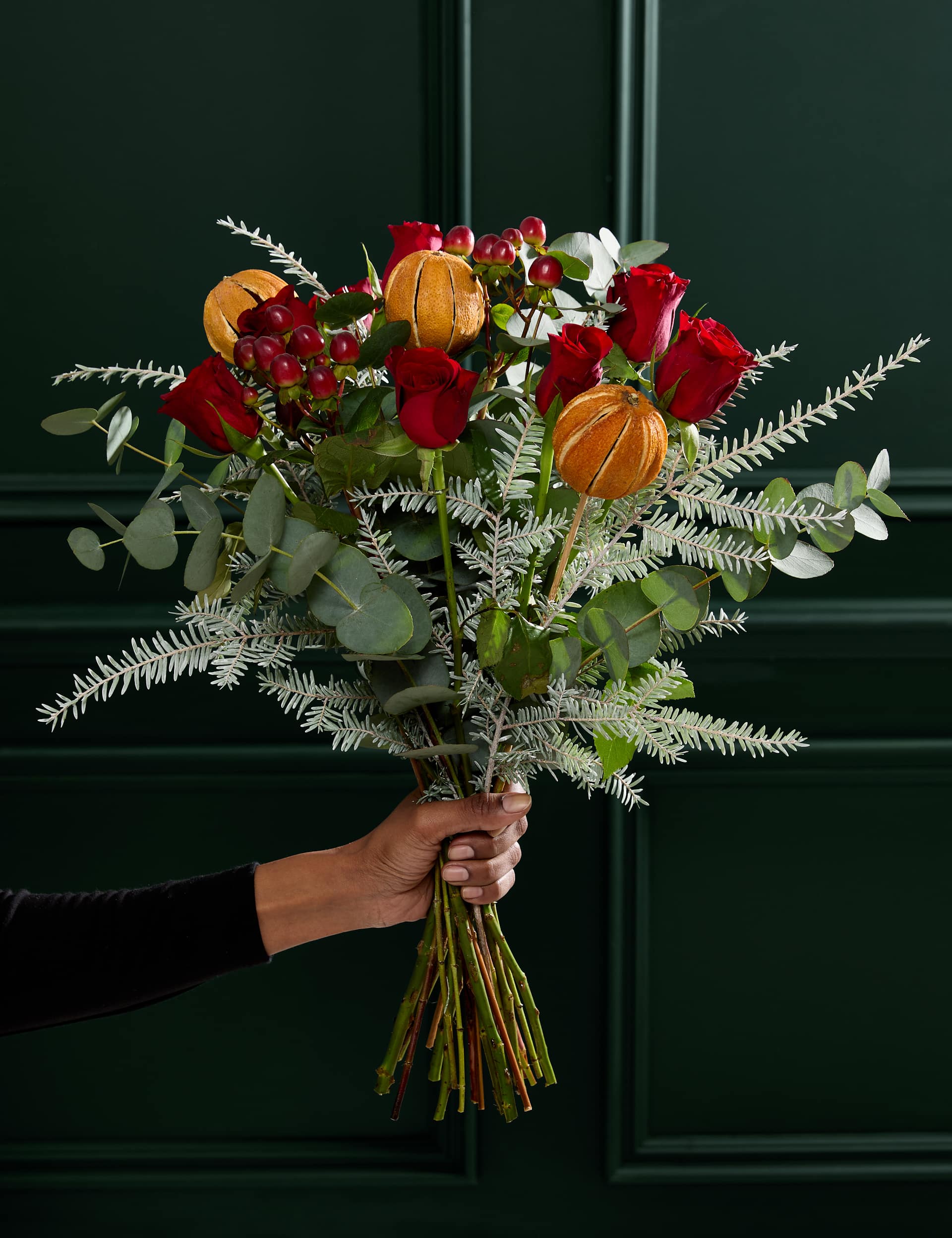 Festive Red Rose