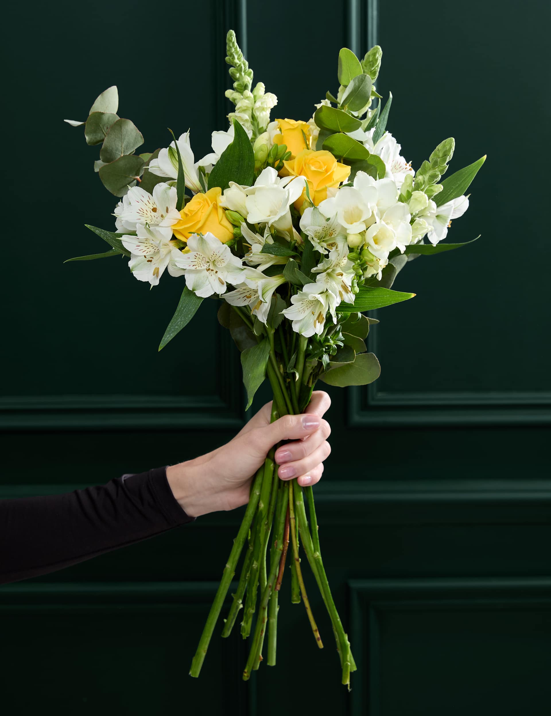 Yellow Rose & Scented Freesia Bouquet