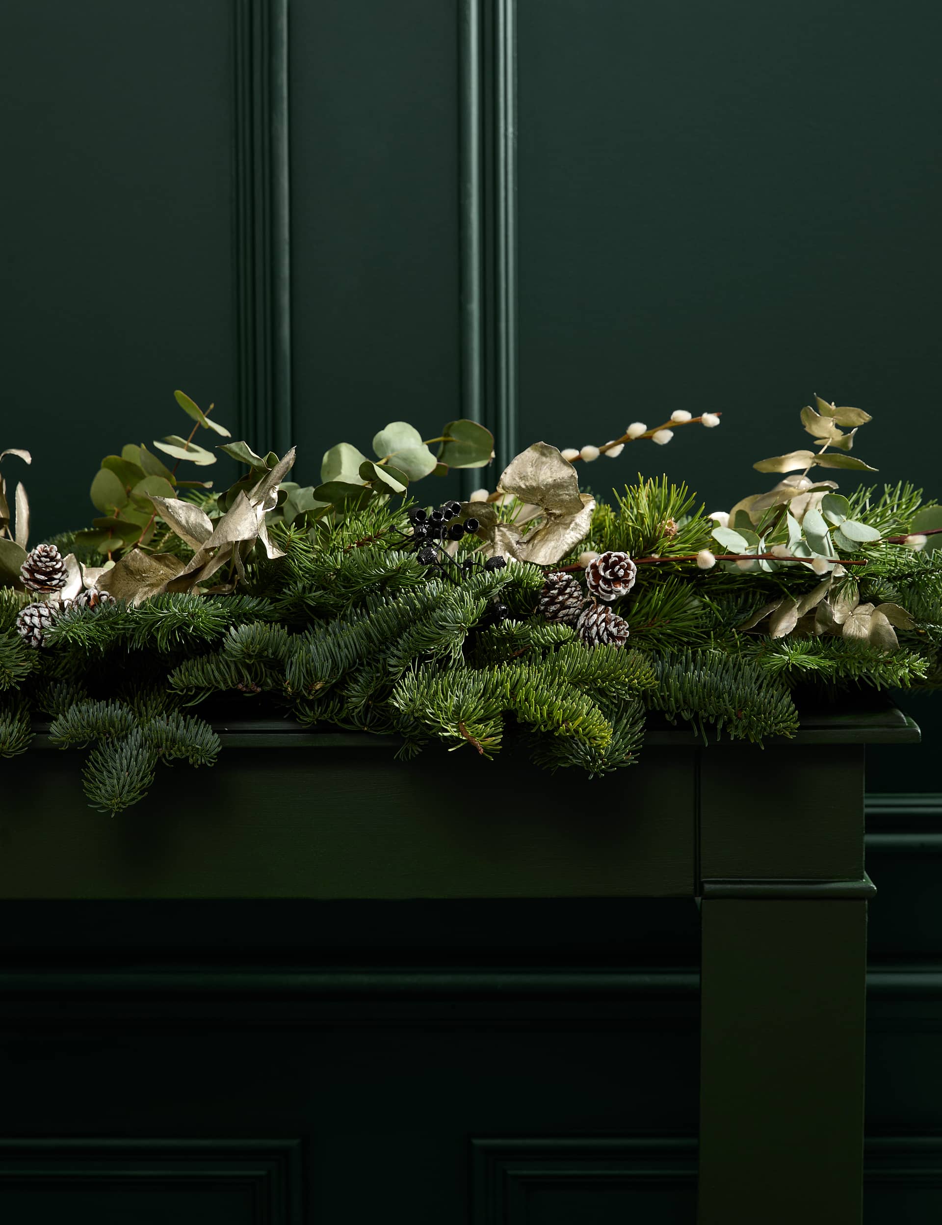 Real Festive Natural Garland
