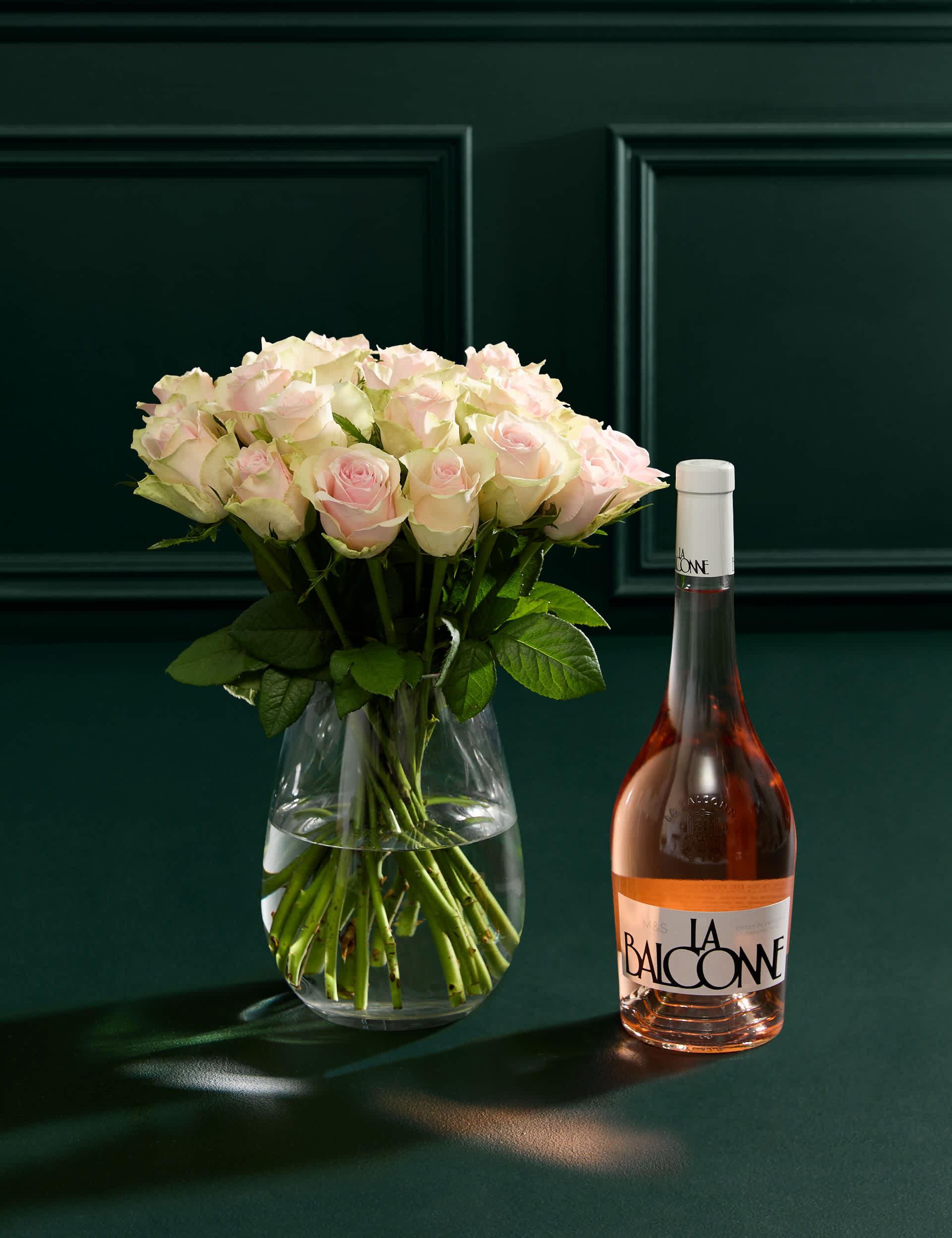 Blush Rose Abundance Bouquet with Balconne Rosé