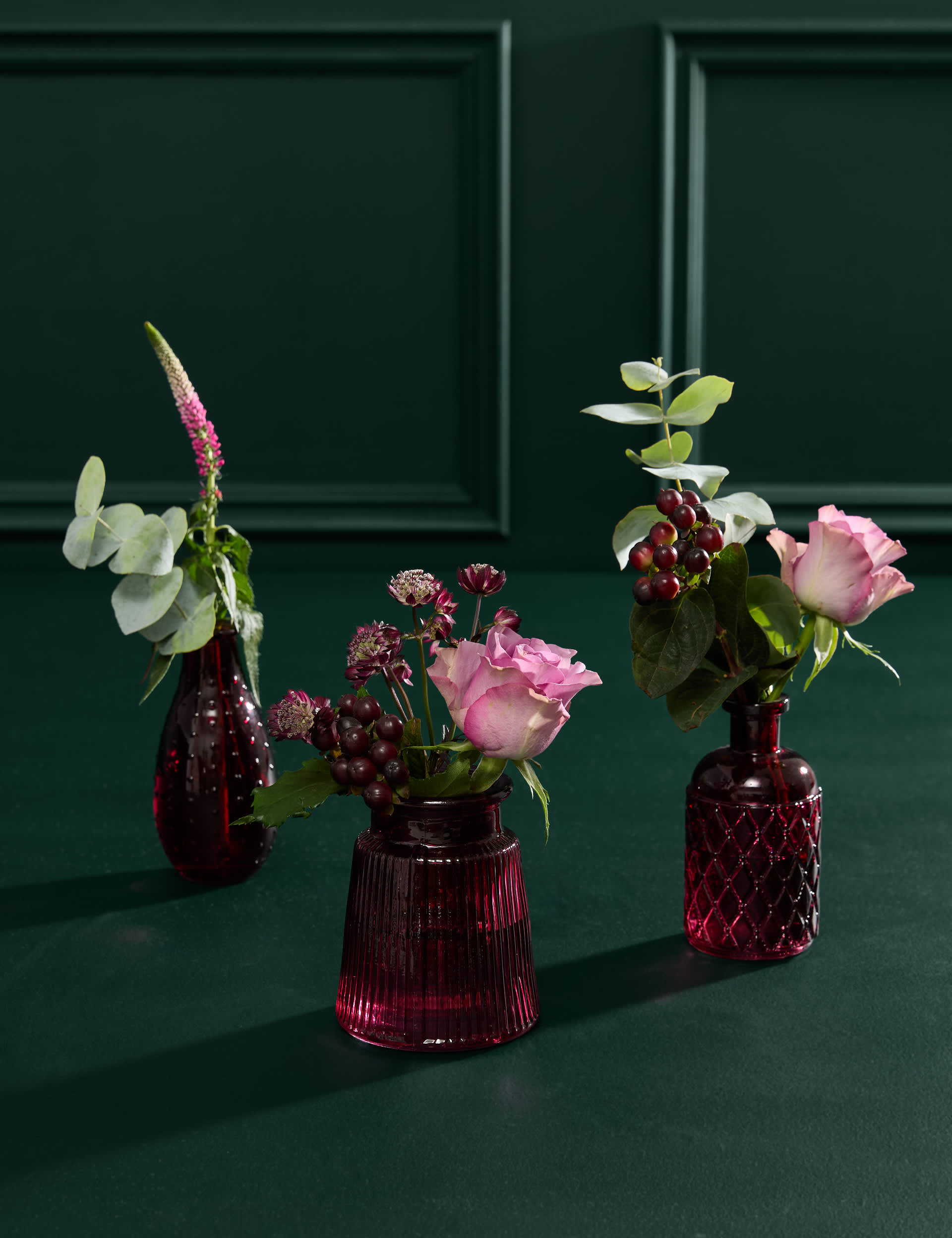 Autumnal Trio Tablescape