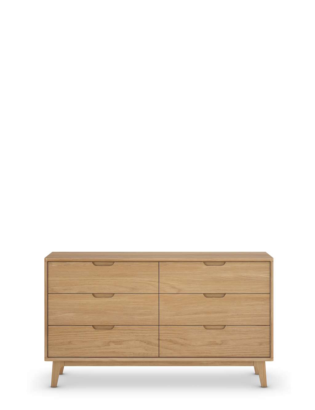 Nord Wide 6 Drawer Chest 2 of 6