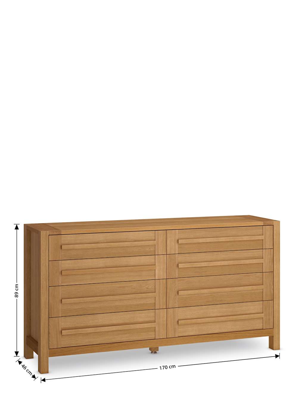 Sonoma™ Wide 8 Drawer Chest 9 of 9
