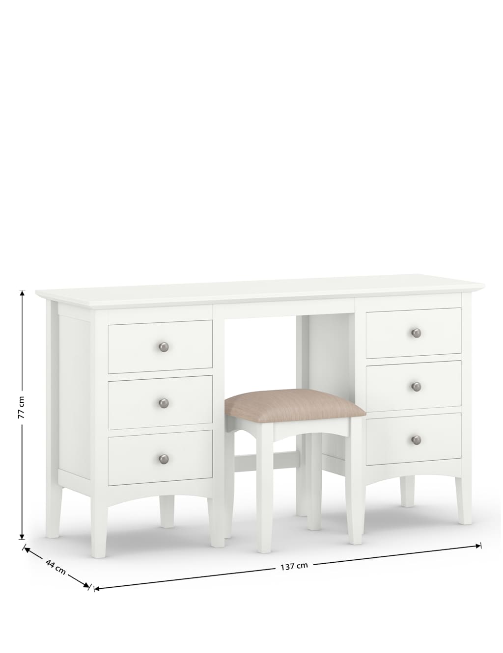 Hastings Dressing Table & Stool 9 of 9