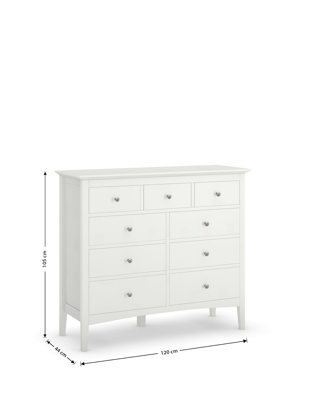 Hastings 9 Drawer Chest 8 of 9