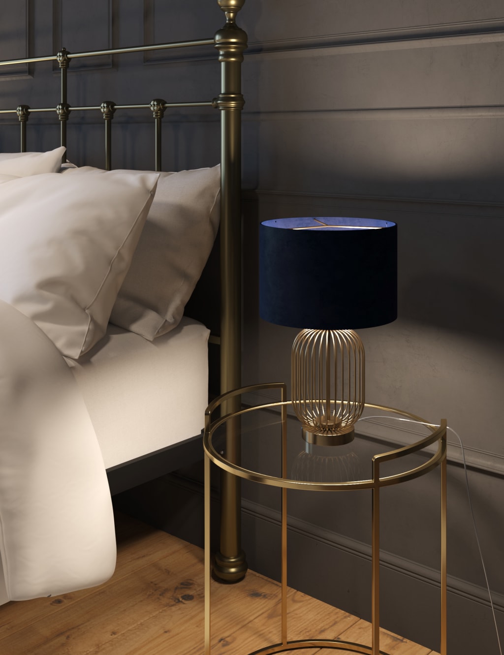 Madrid Curved Table Lamp 2 of 7