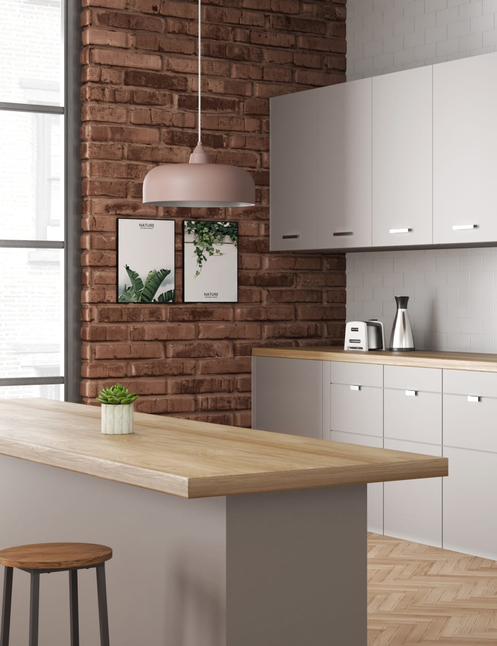Finn Metal Oversized Pendant Light 3 of 5