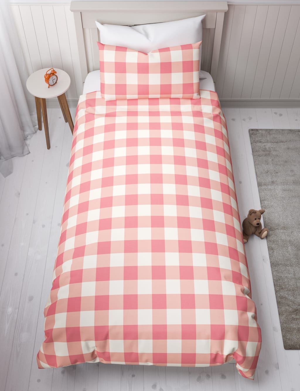Gingham Check Bedding Set 1 of 2