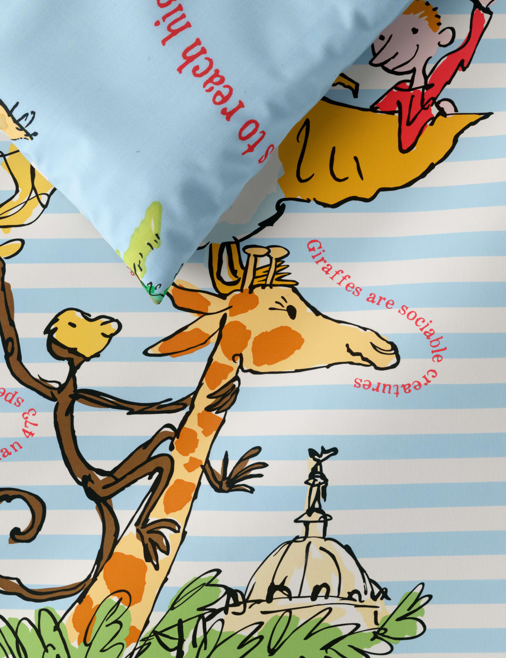 Pure Cotton Giraffe Bedding Set 2 of 4
