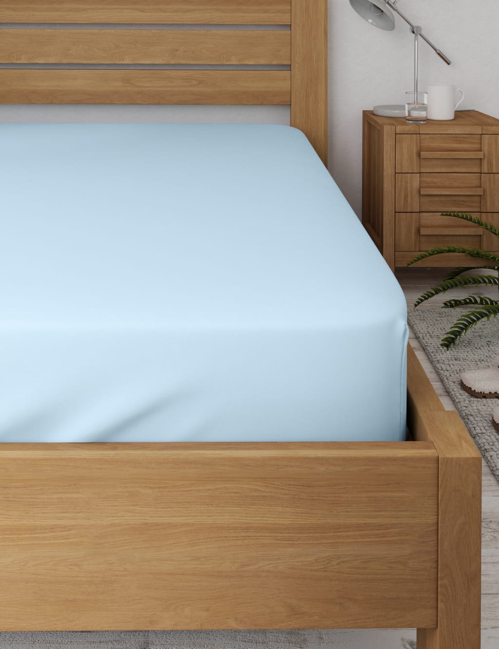 Comfortably Cool Lyocell Rich Deep Fitted Sheet 2 of 3