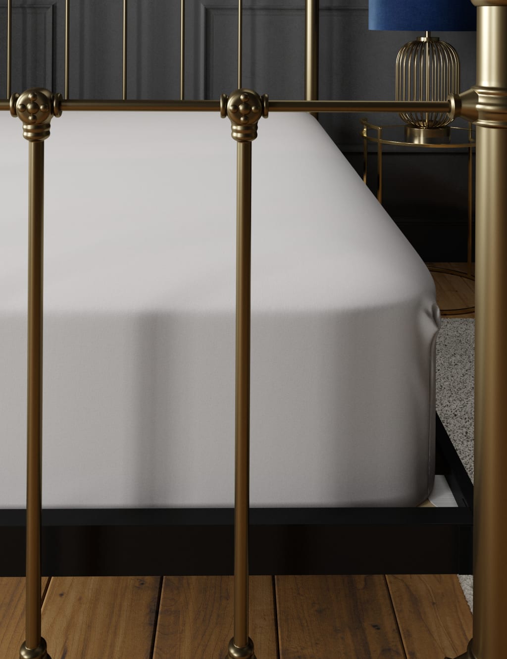 Comfortably Cool Lyocell Rich Extra Deep Fitted Sheet 2 of 3