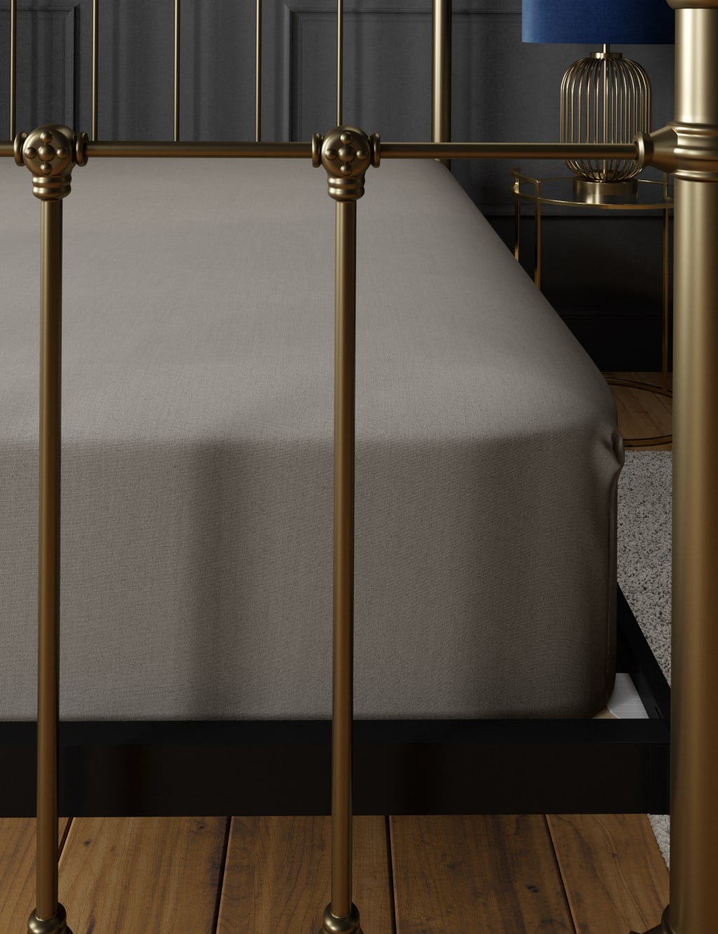 Comfortably Cool Lyocell Rich Extra Deep Fitted Sheet 2 of 3