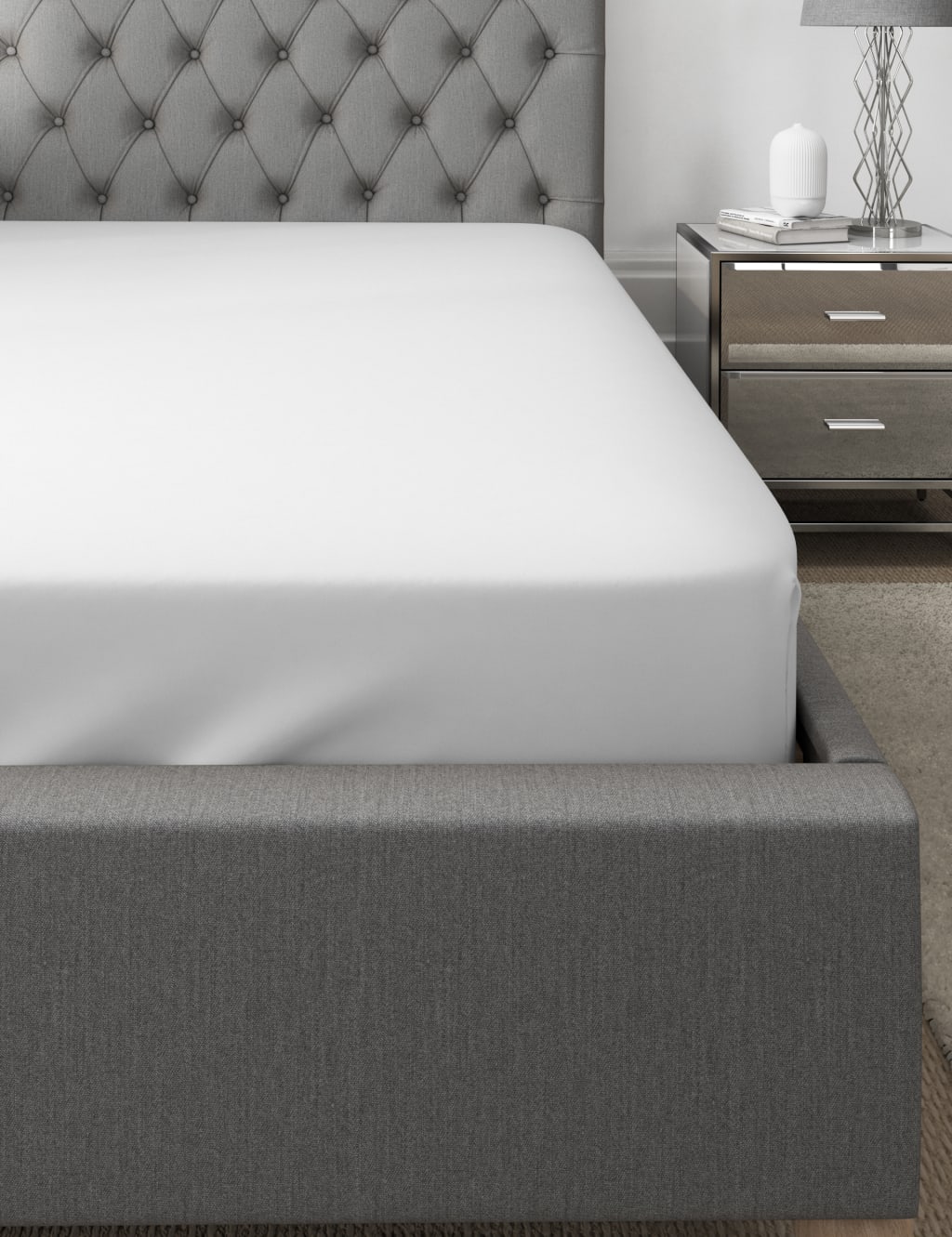Supima® 750 Thread Count Deep Fitted Sheet 2 of 3