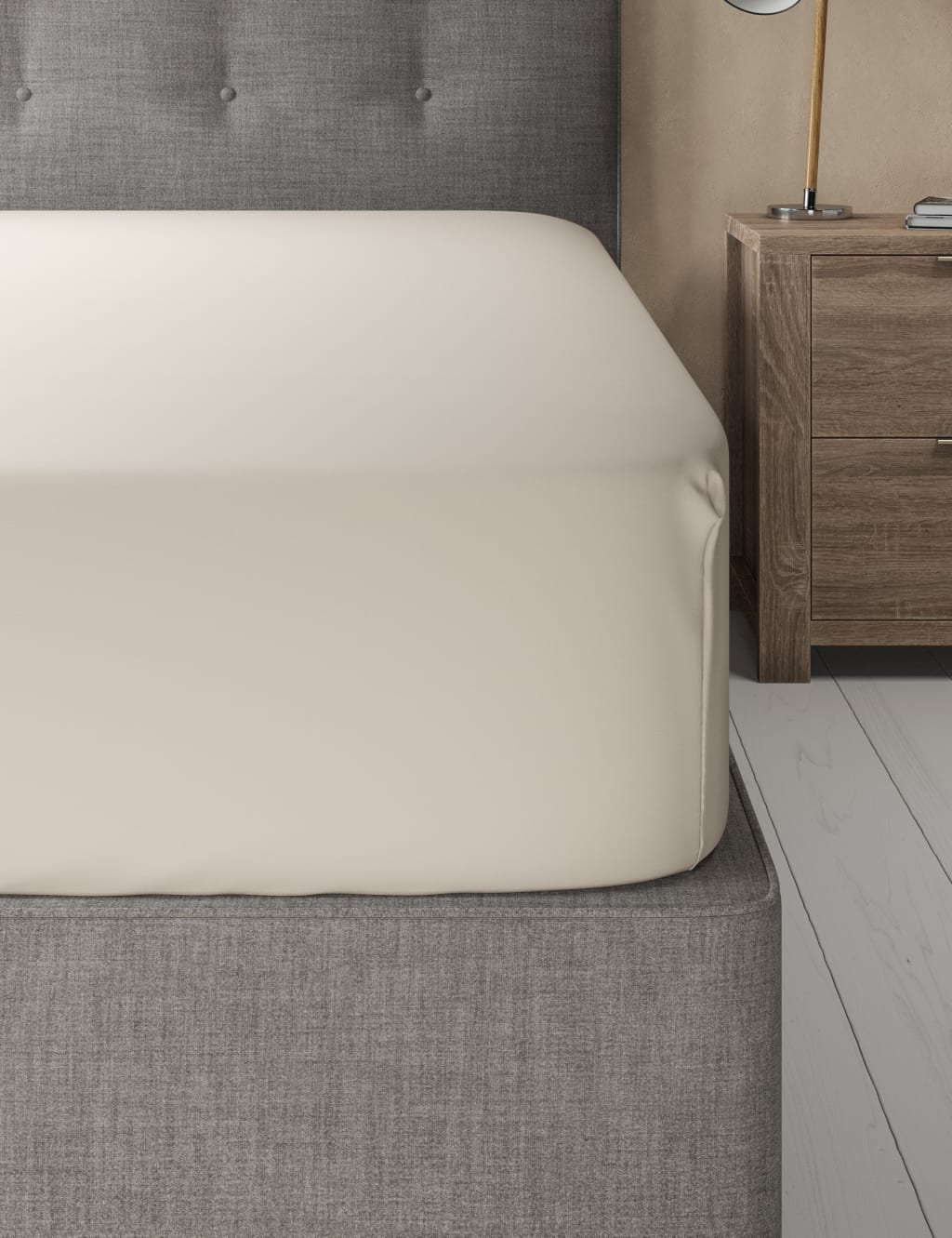 Supima® 750 Thread Count Extra Deep Fitted Sheet 1 of 2