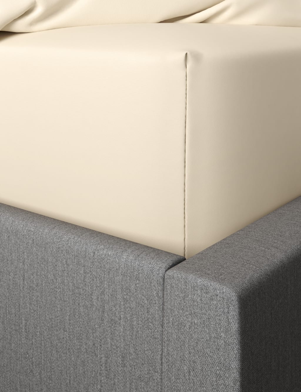 Egyptian Cotton 400 Thread Count Extra Deep Fitted Sheet 1 of 3