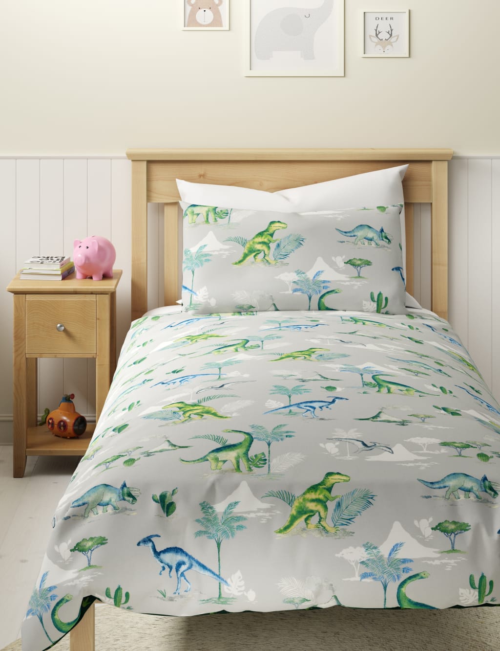 Cotton Rich Dinosaur Bedding Set M S