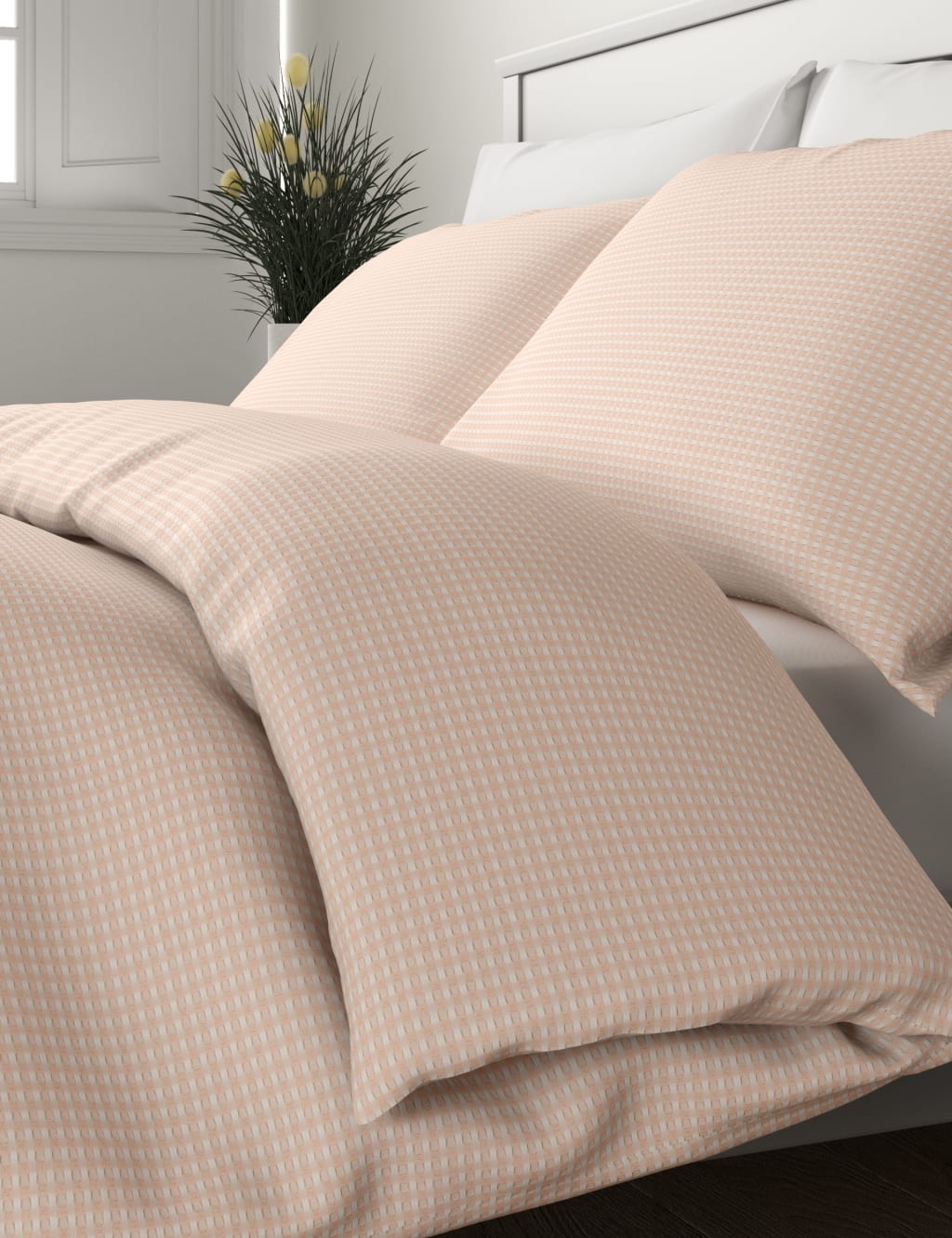 Pure Cotton Waffle Bedding Set 3 of 4