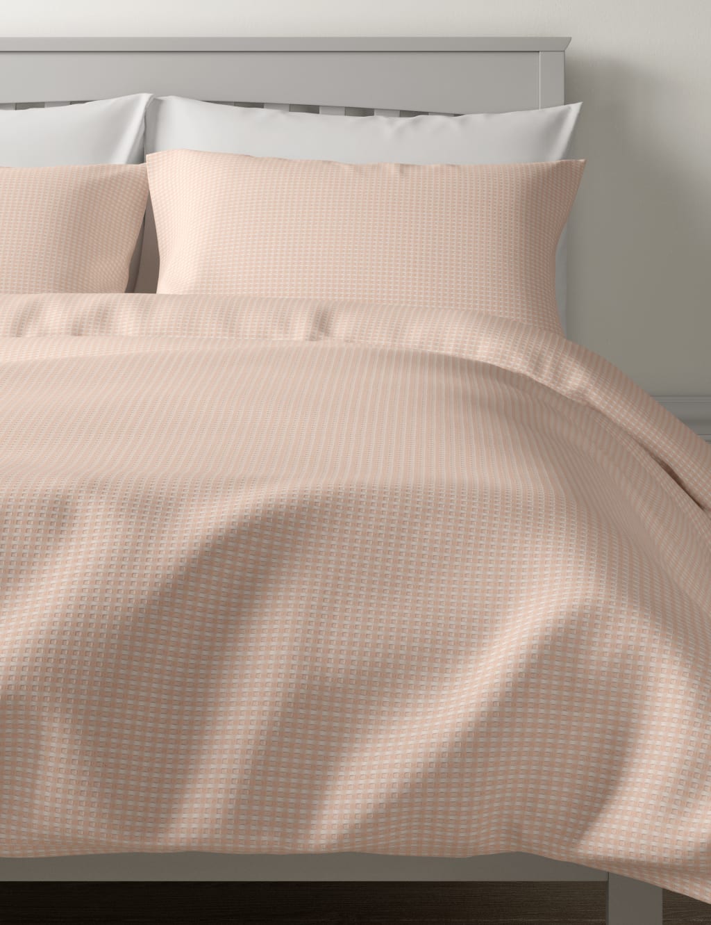 Pure Cotton Waffle Bedding Set 4 of 4