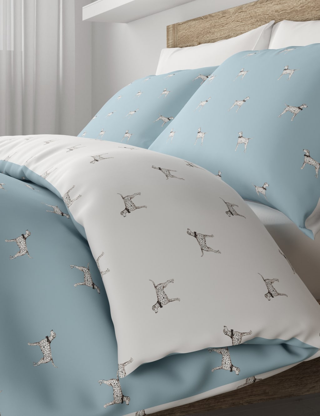 Dalmatian duvet set clearance