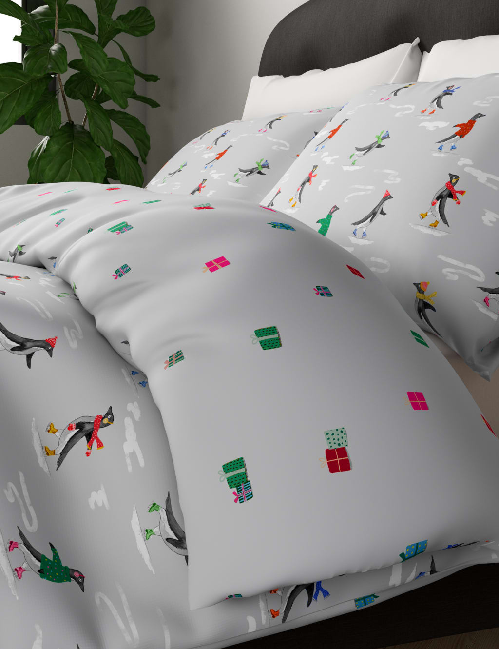 Cotton Rich Penguin Bedding Set 3 of 5